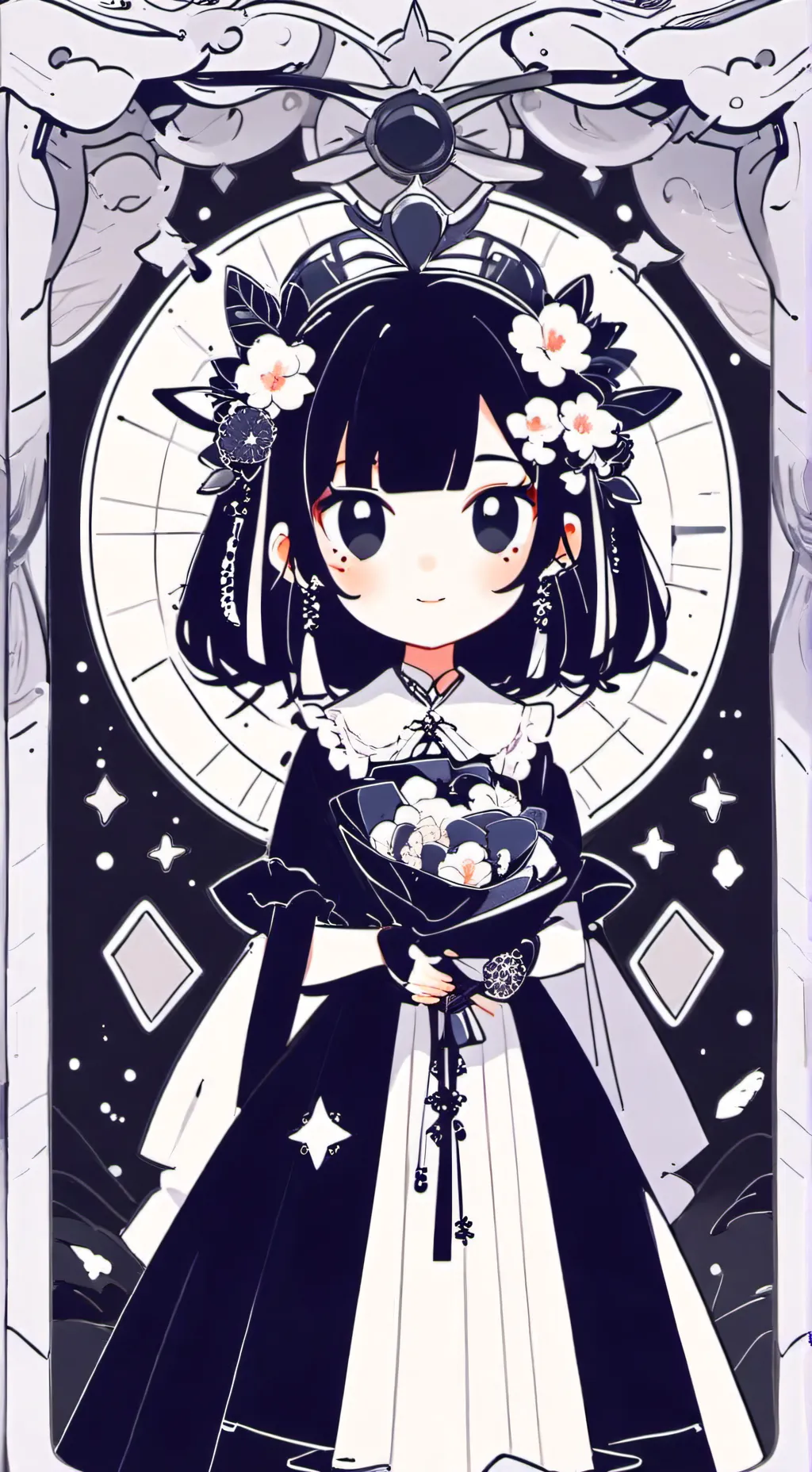 ai character: 浅念 background