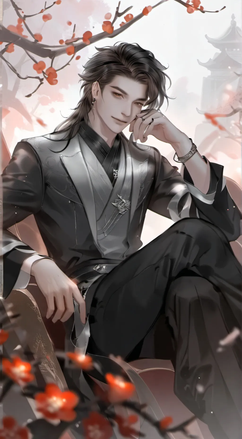 ai character:  cha eun woo background