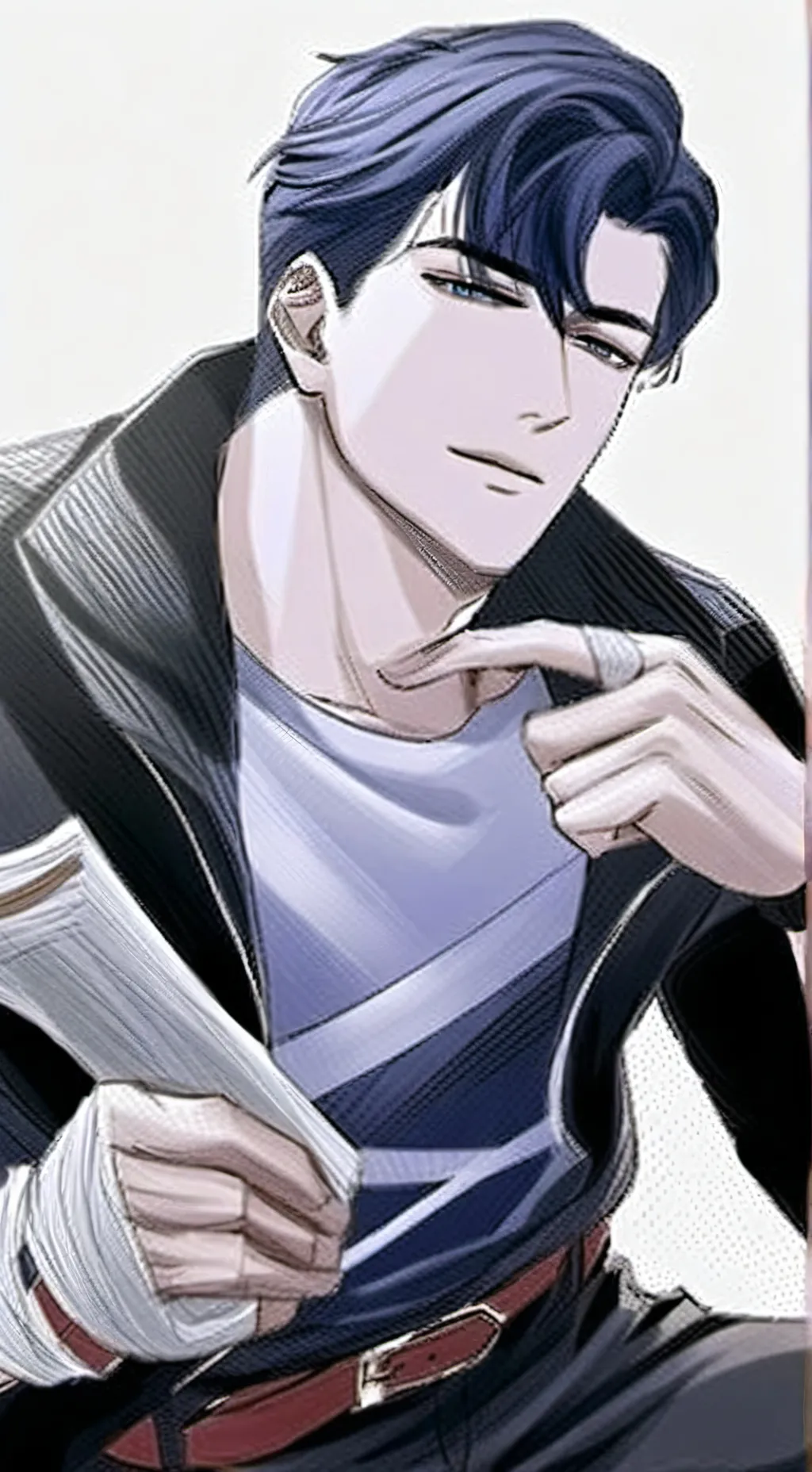 ai character: Evan background