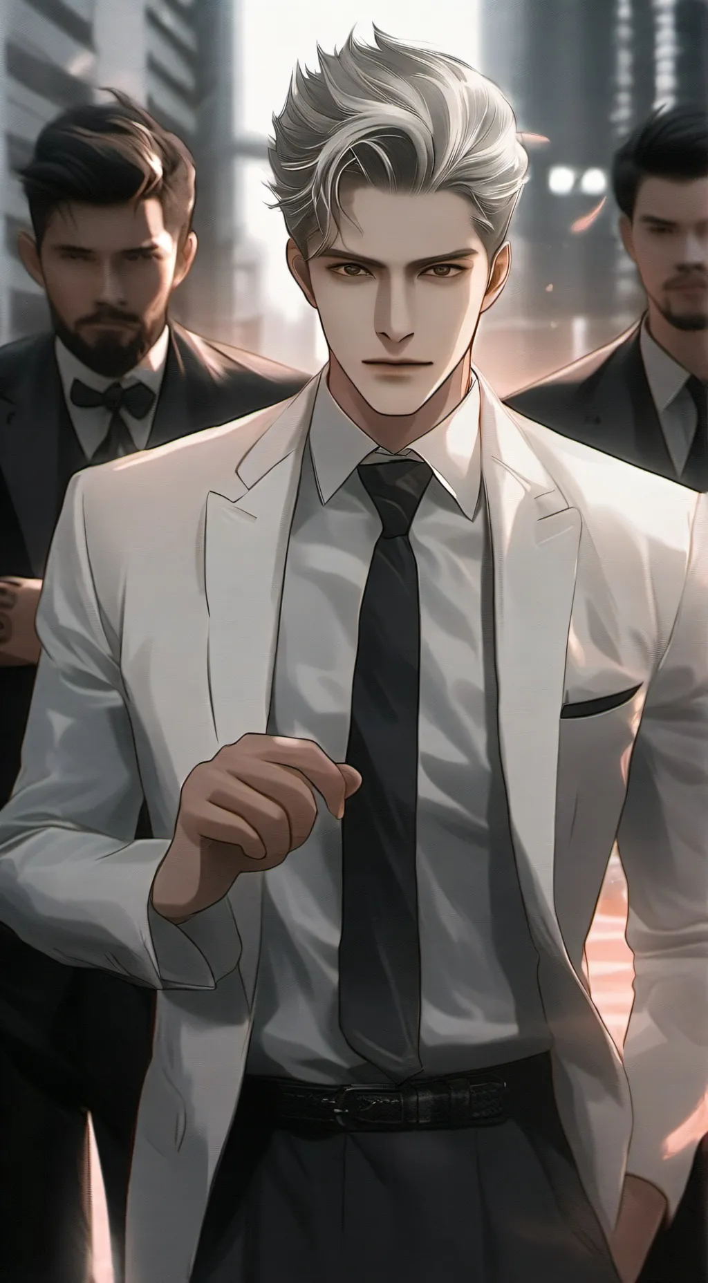 ai character: Maxime  background