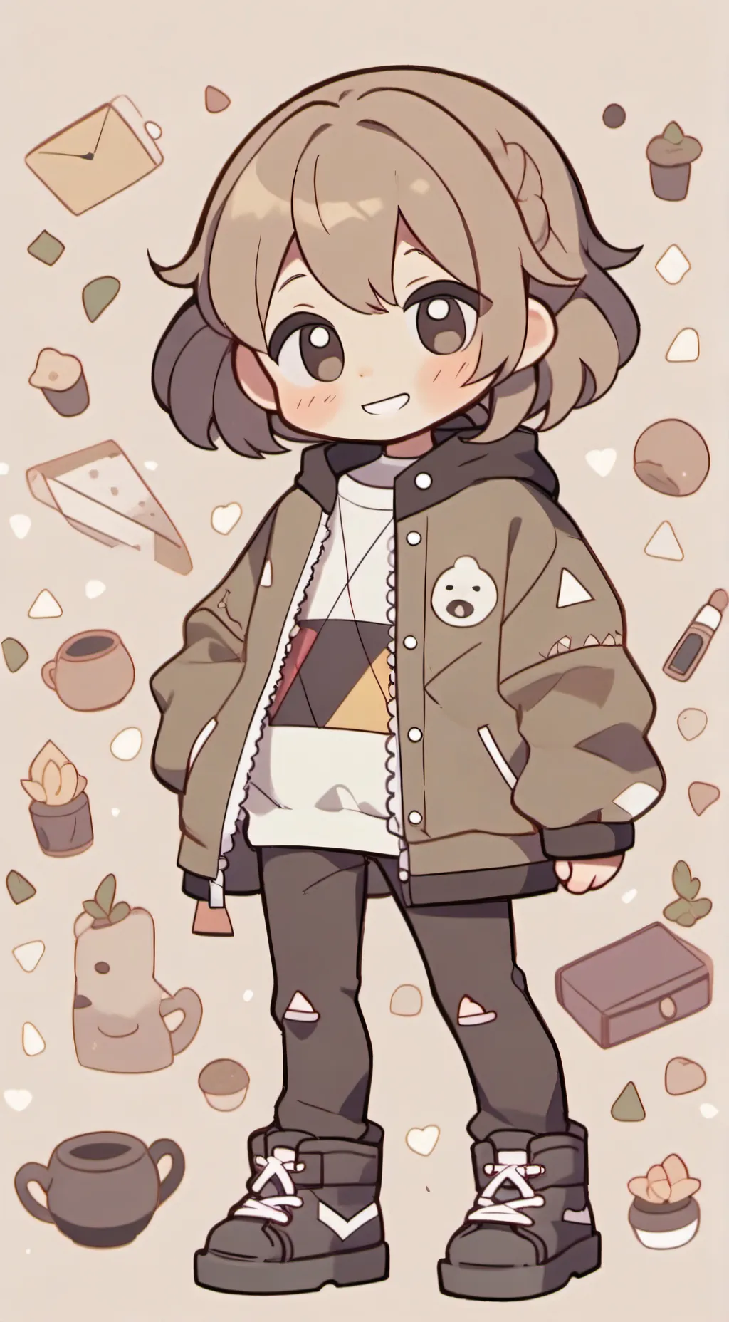 ai character: kamaboko squad  background