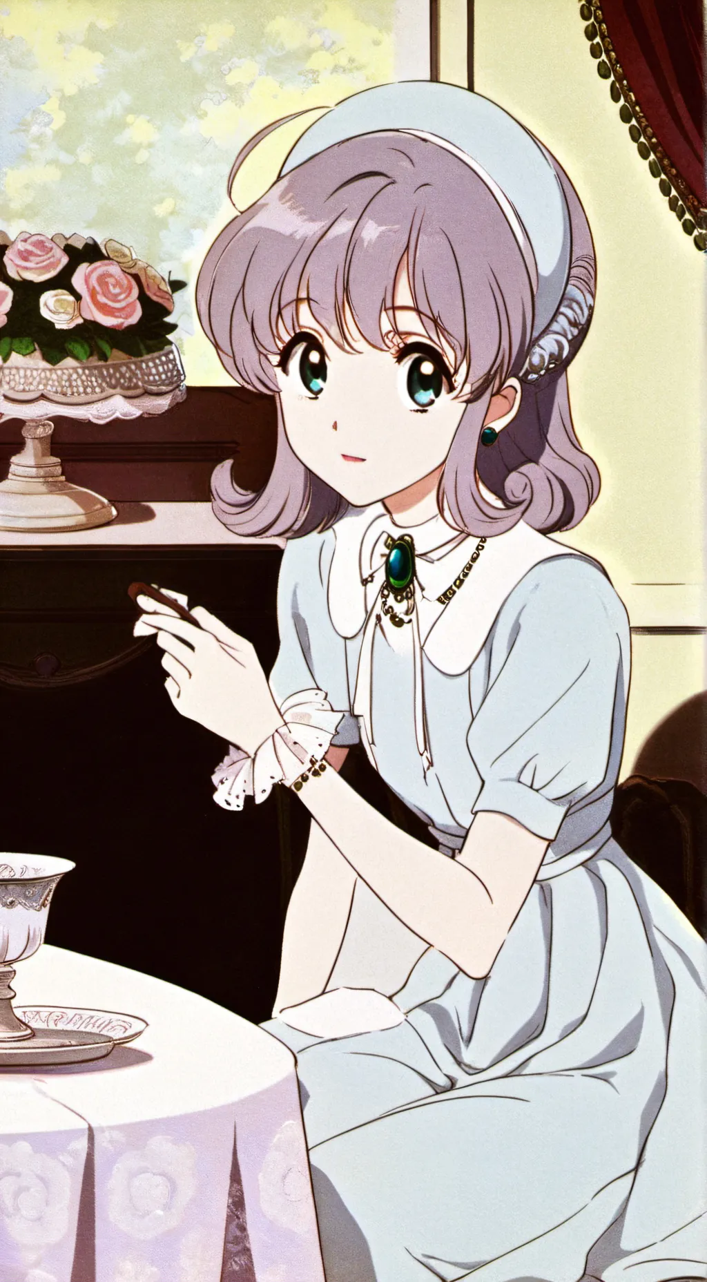 ai character: Uppermoon pick me2 background