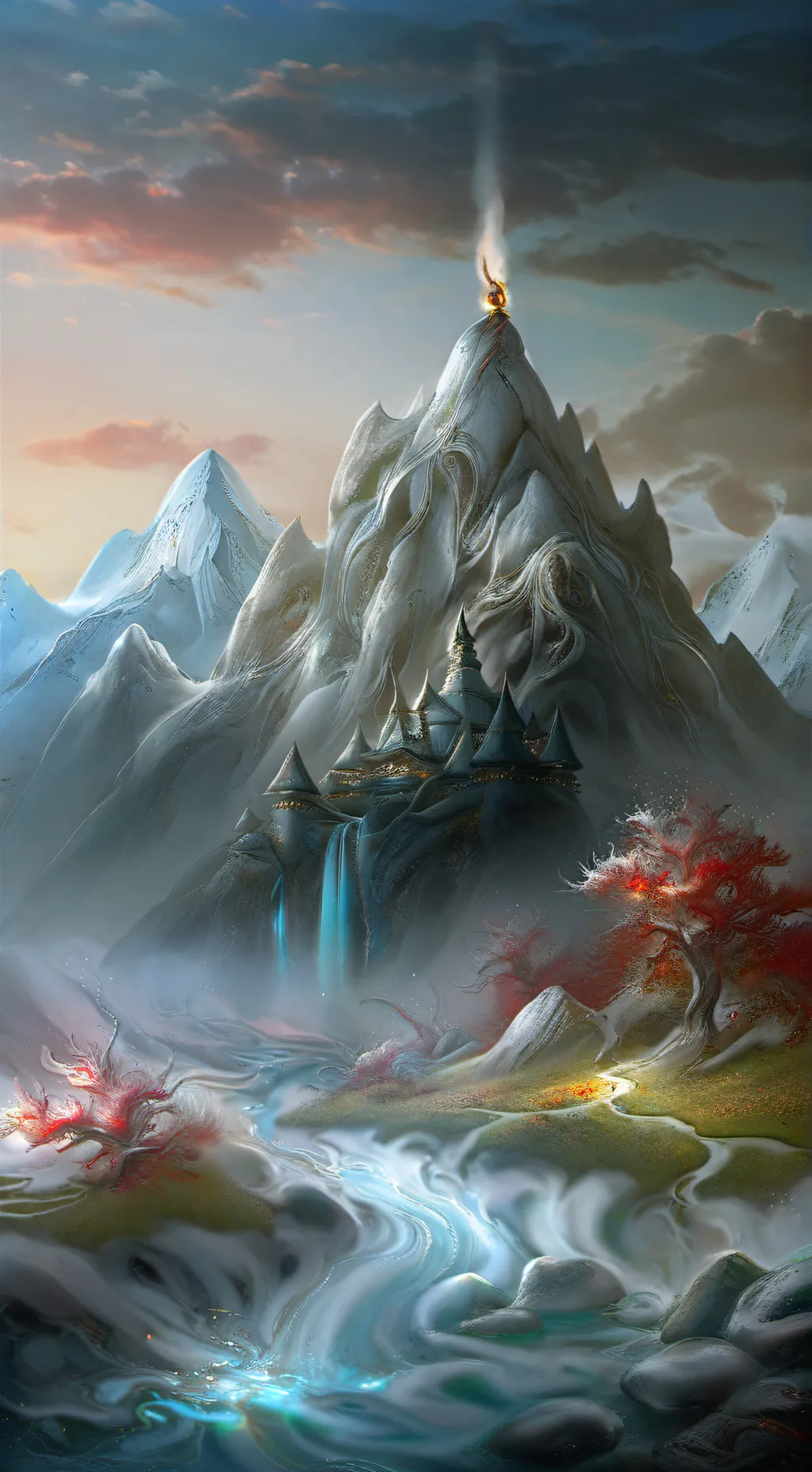 ai character: Jade Mountain (2) background