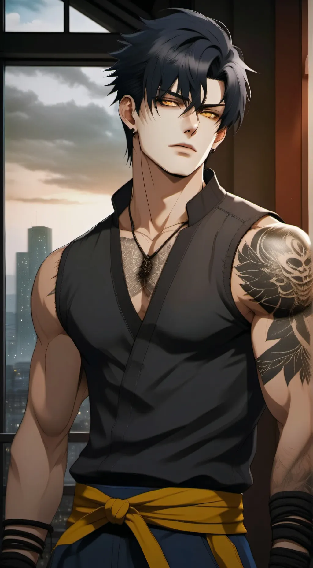 ai character: Haru background