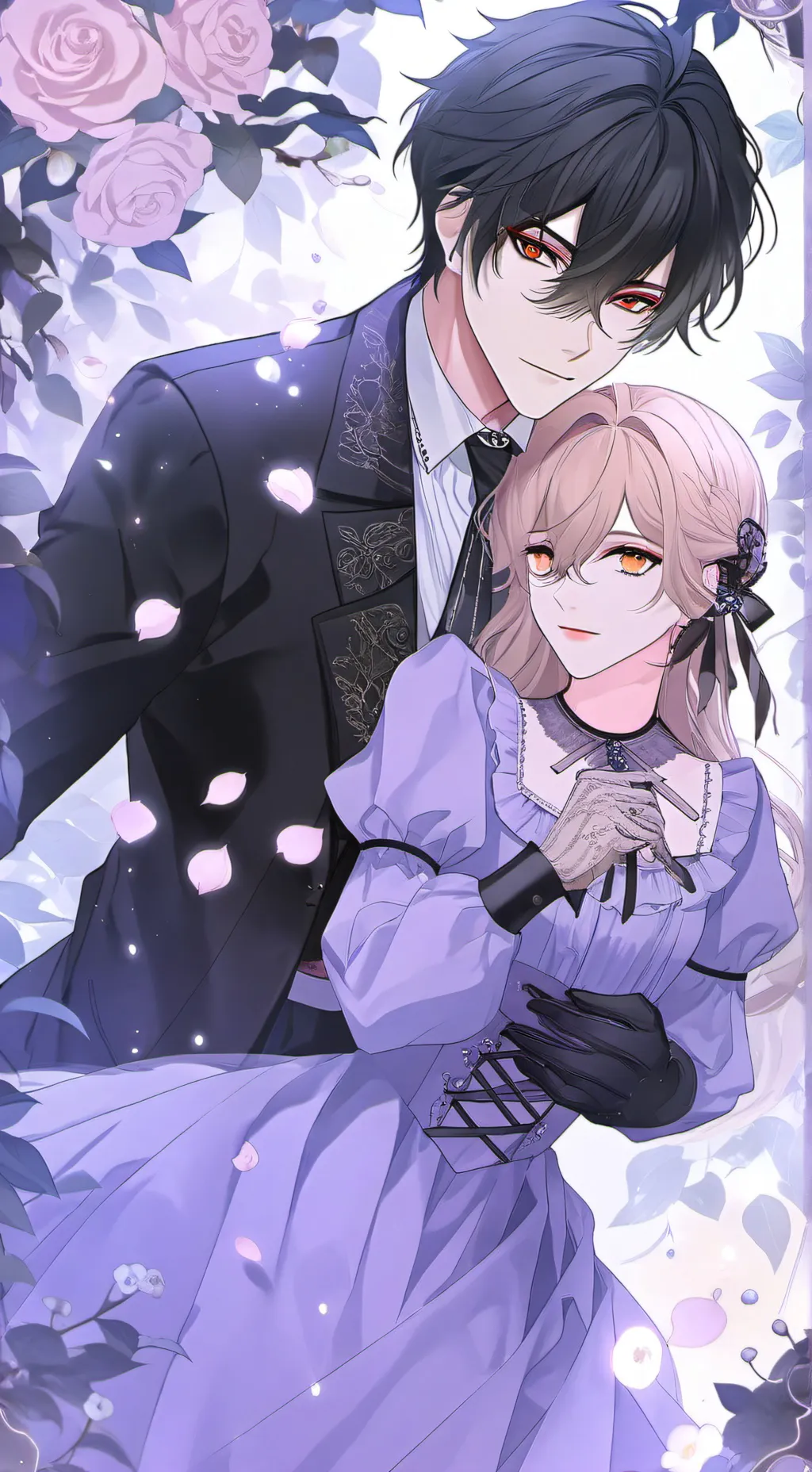 ai character: Karl et Aleen  background