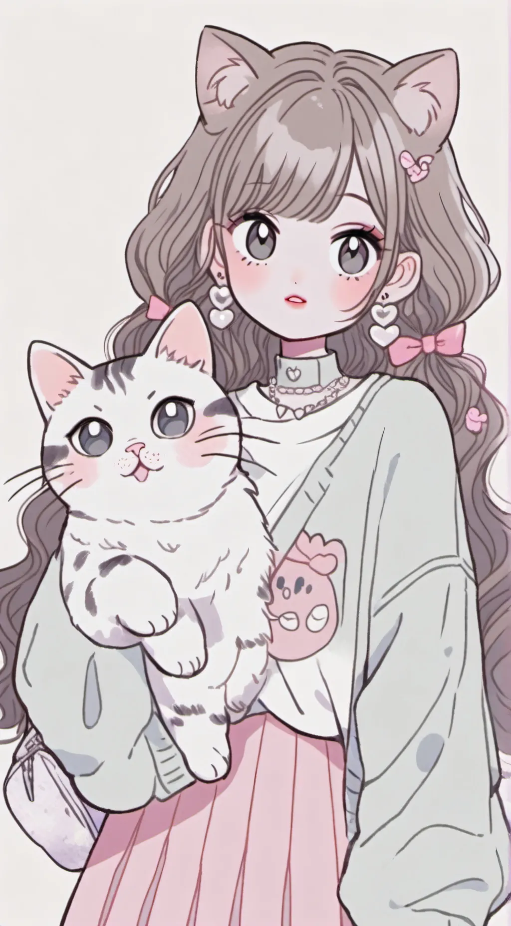 ai character: Kitty background