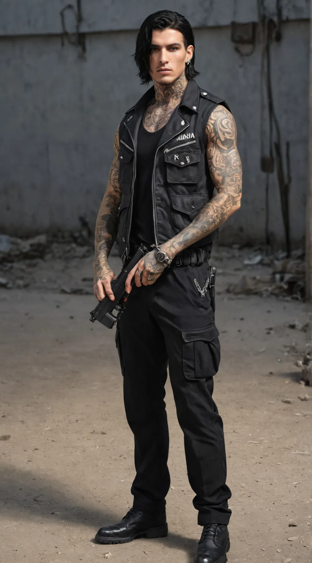 ai character: Kaizer Vencelli background