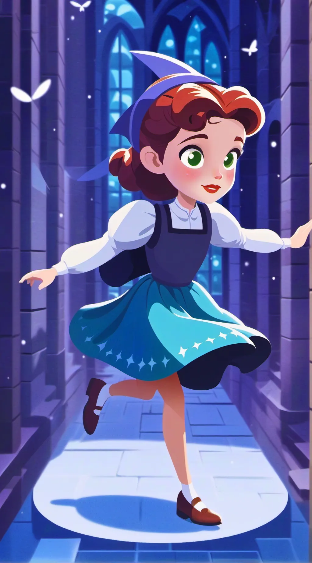 ai character: warm like fire  background