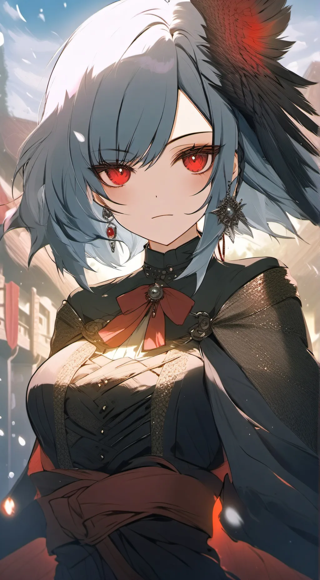 ai character: evil spirit background