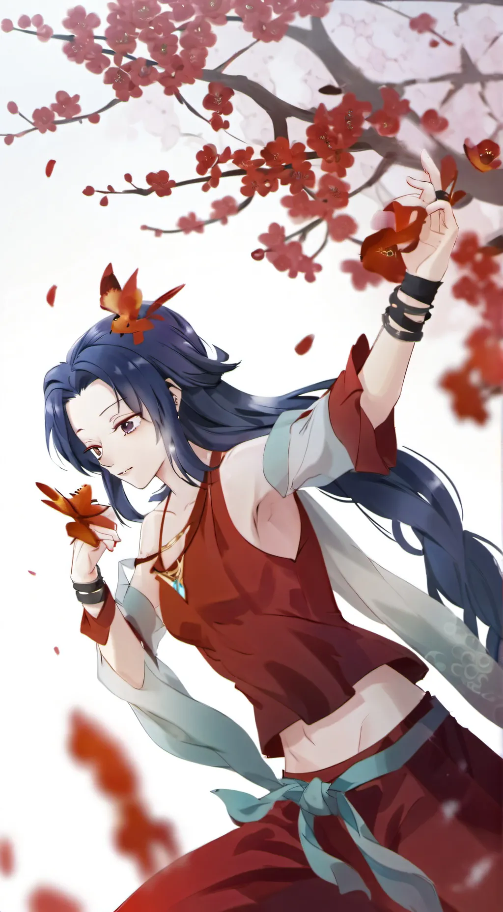 ai character: só uma cama background