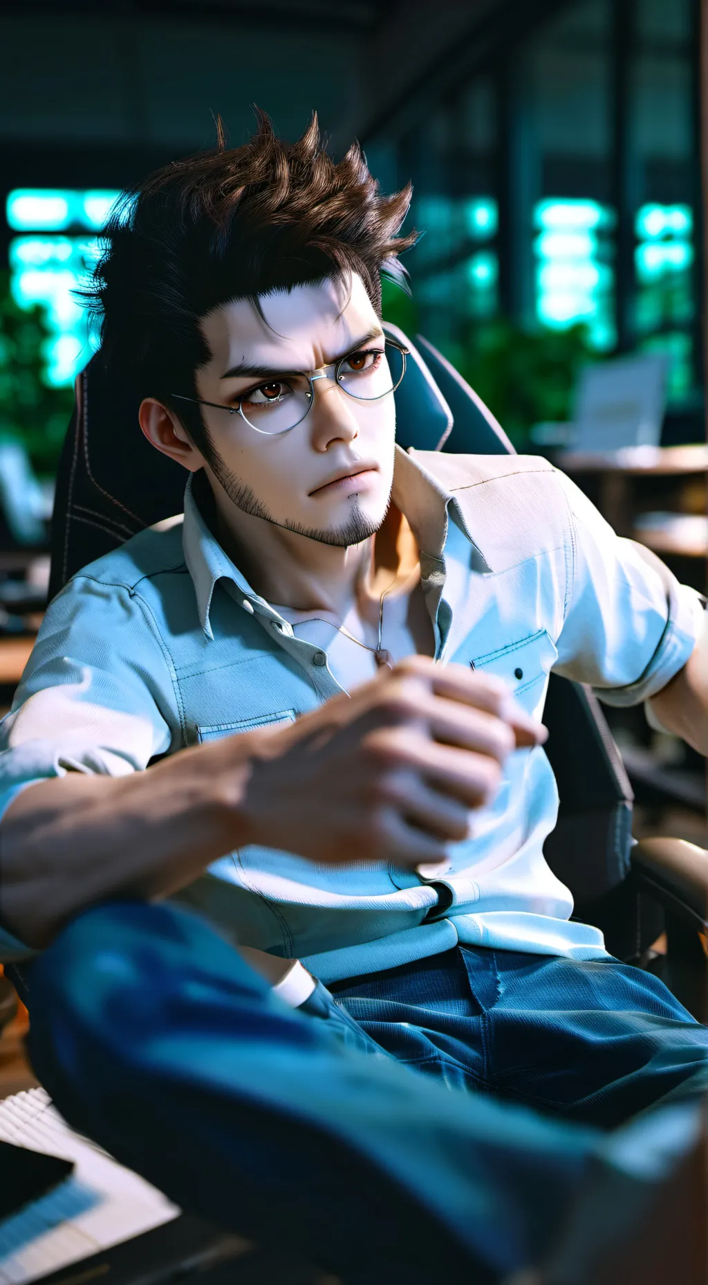 ai character: Brent Jockwood background