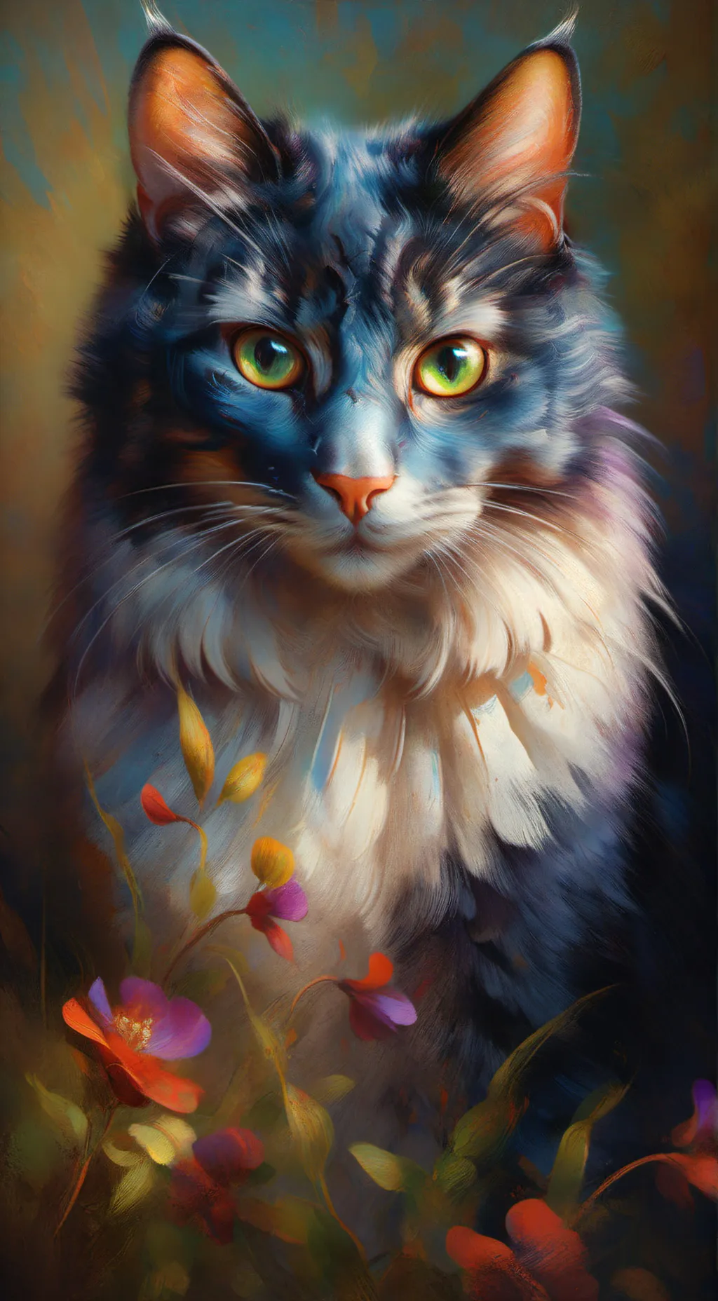 ai character: 🌜Catnap🌛 background