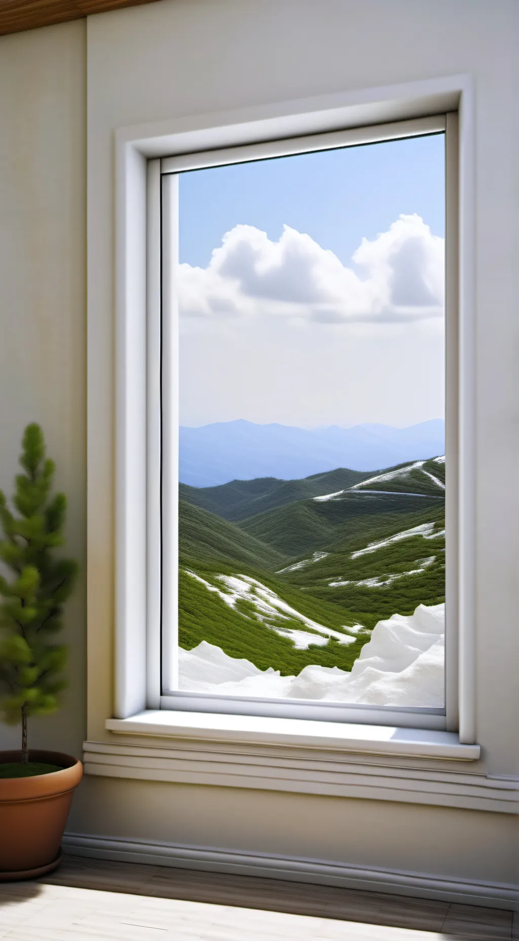 ai character: window background