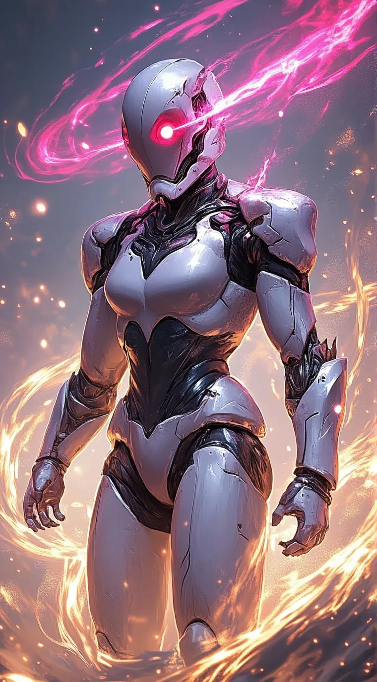 ai character: robot background