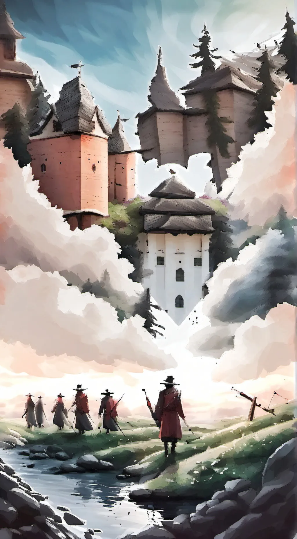 ai character: Sprunki horror  background