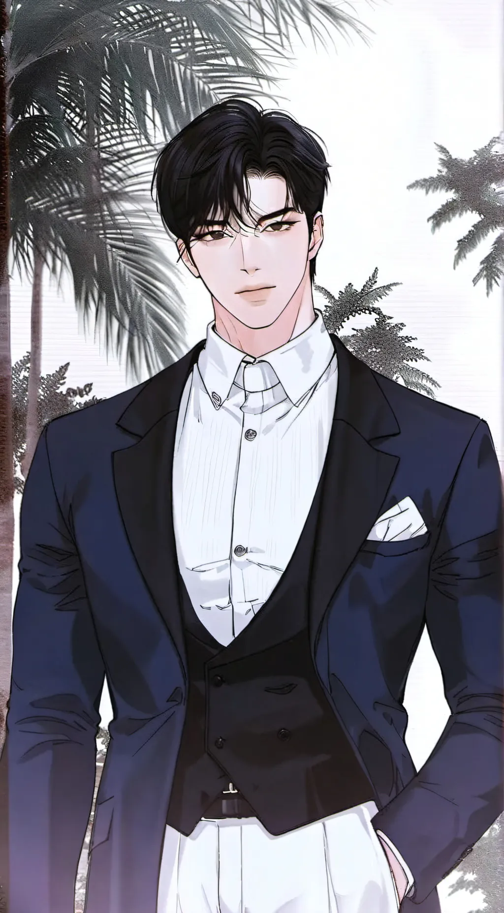 ai character: Omegaverse background