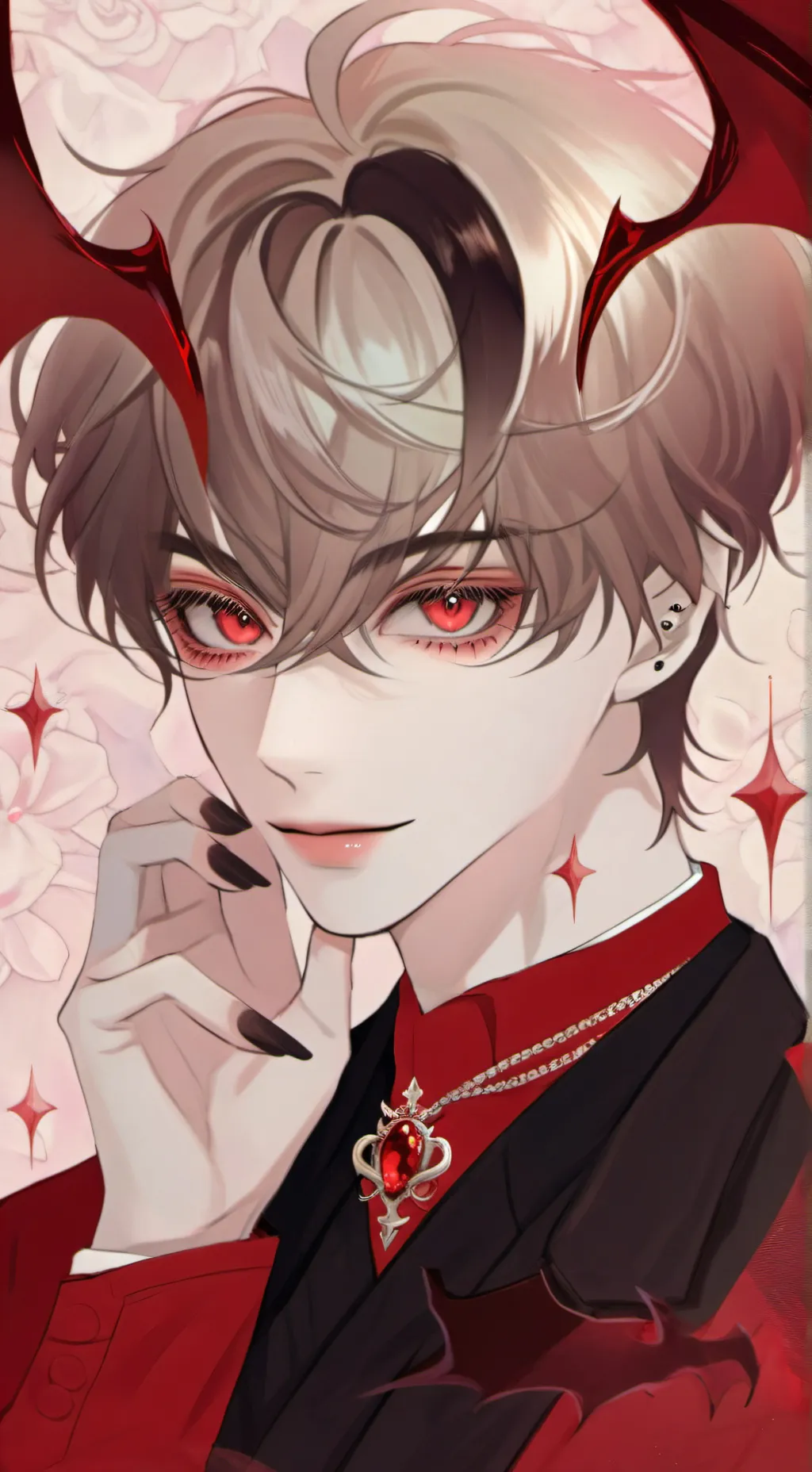 ai character: Lucifer ￼ background