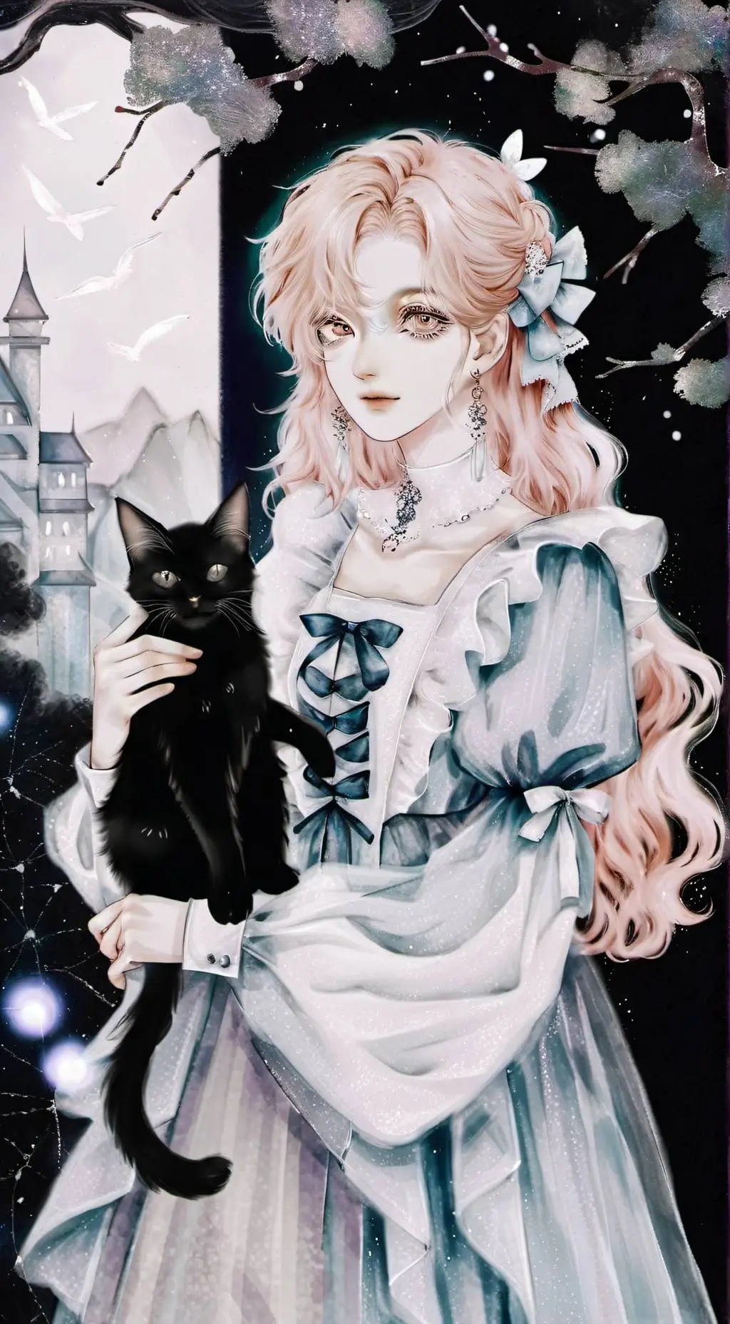 ai character: mha new girl  background