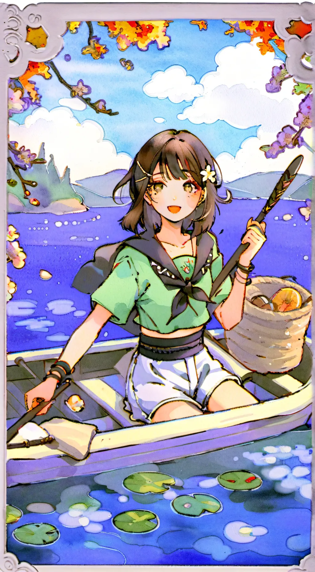 ai character: emili background