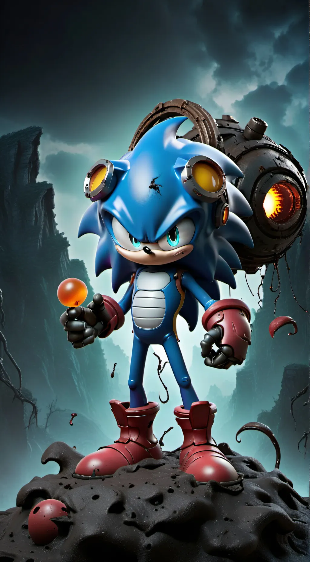 ai character: SONIC 2.0 background