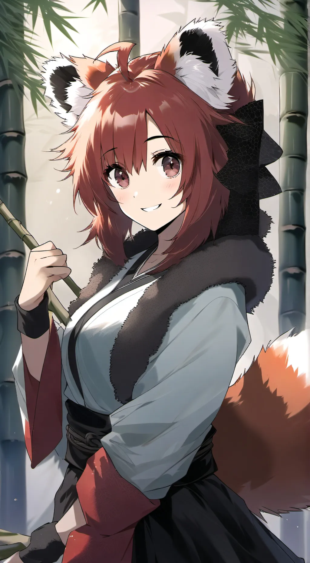 ai character: Russet Whisker Spirit background