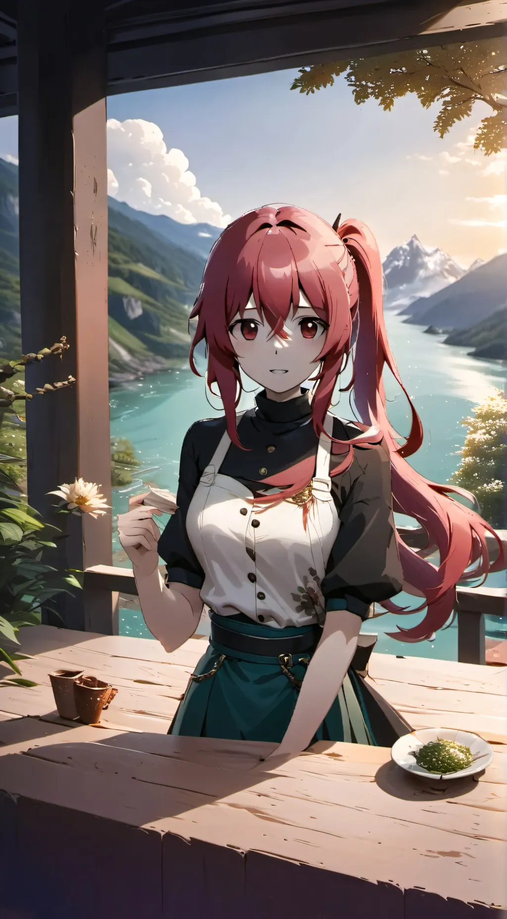 ai character: stella background