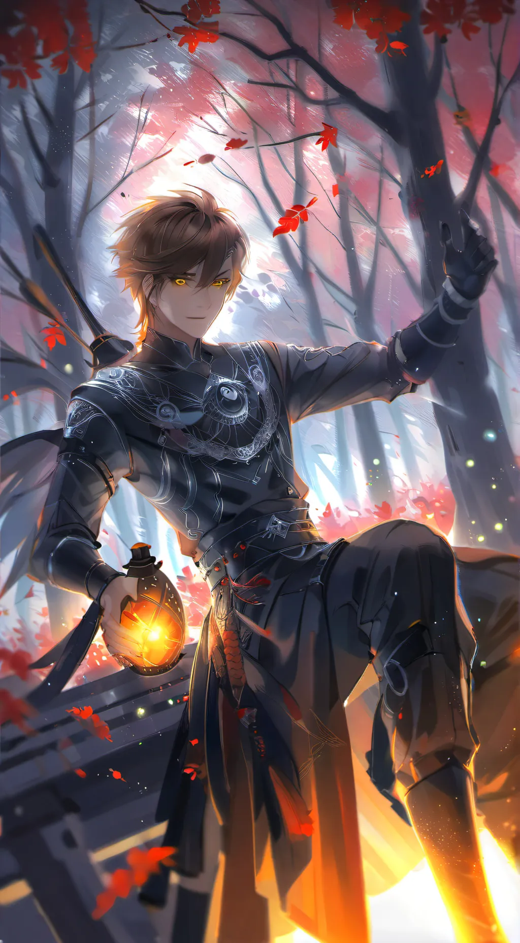 ai character: Lukas background