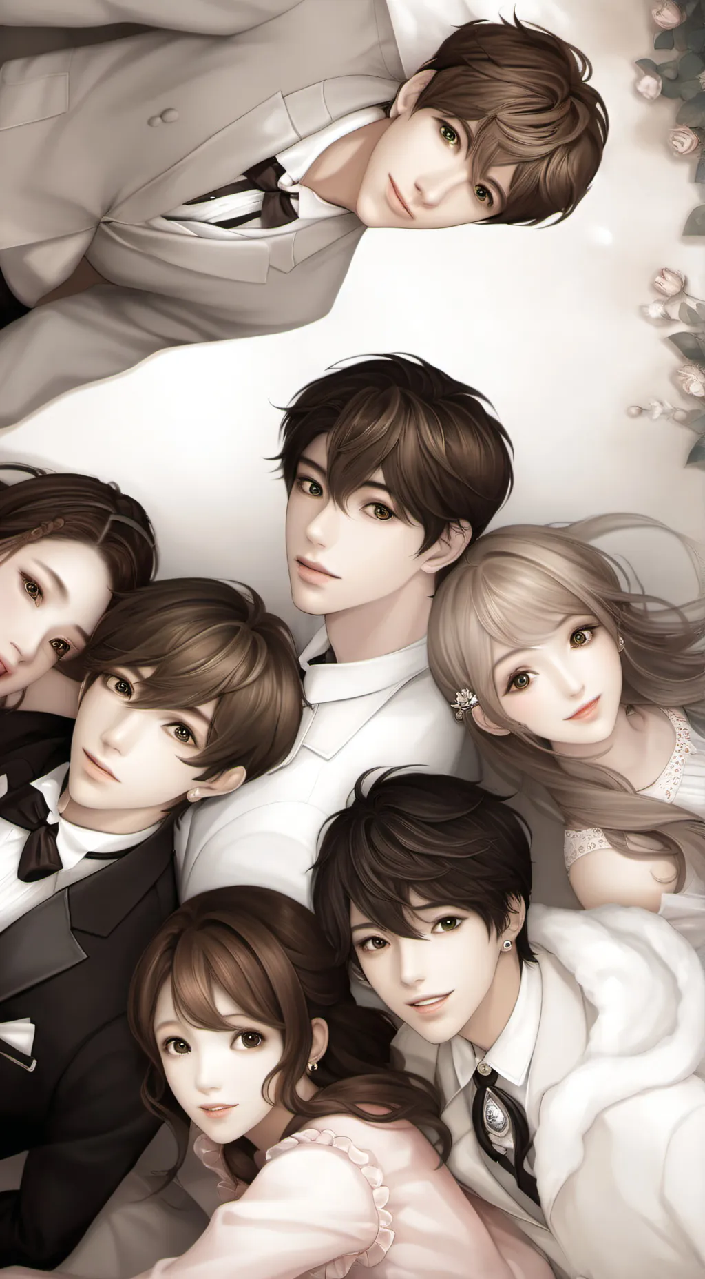 ai character: 6 world famus teen background