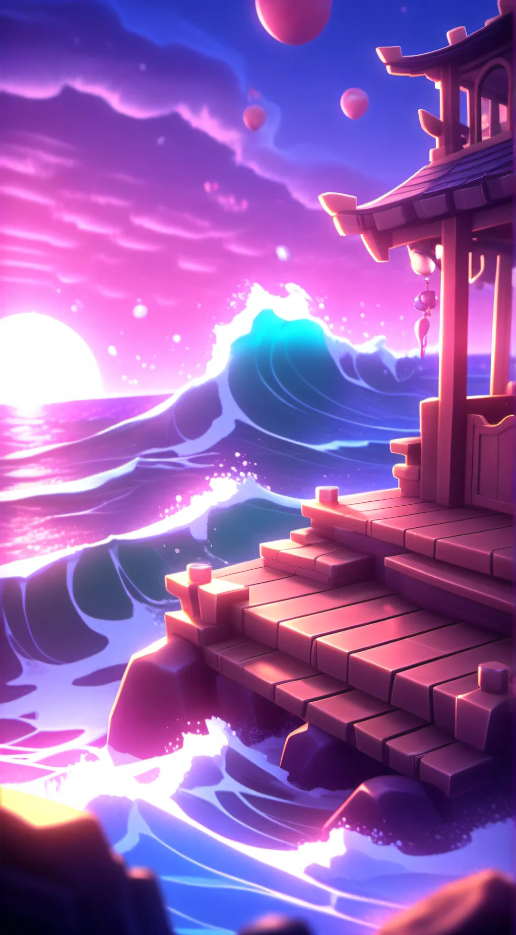 ai character: Brud x lime background