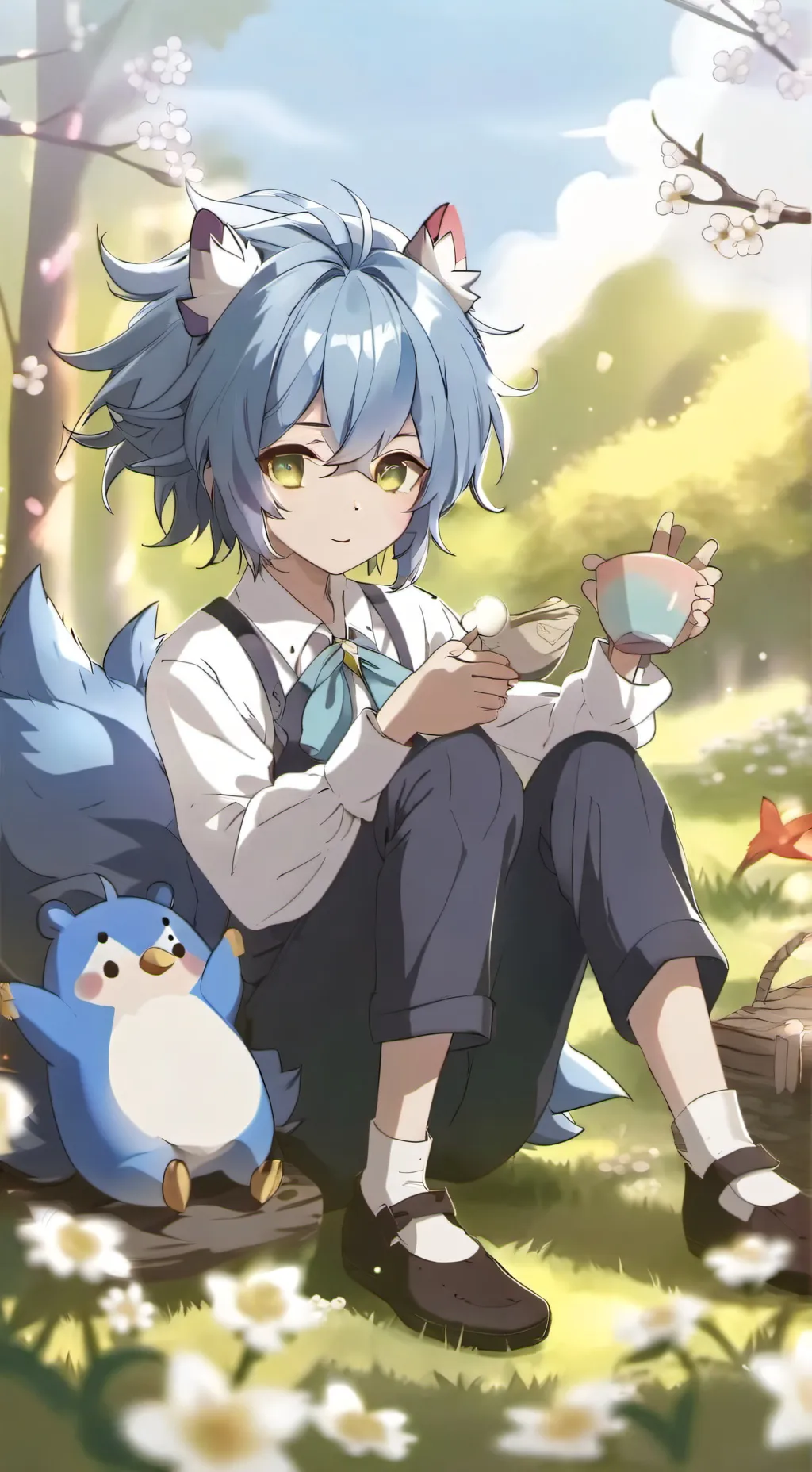 ai character: sonic crew background