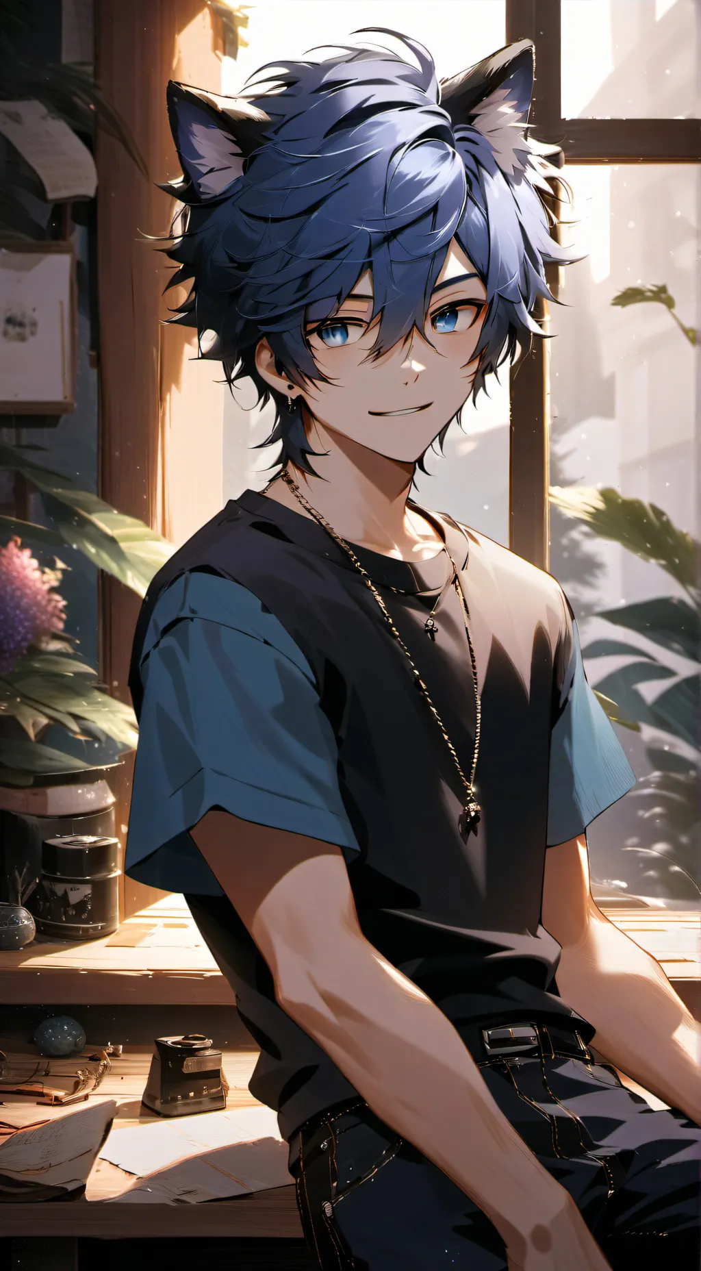 ai character: Dante background