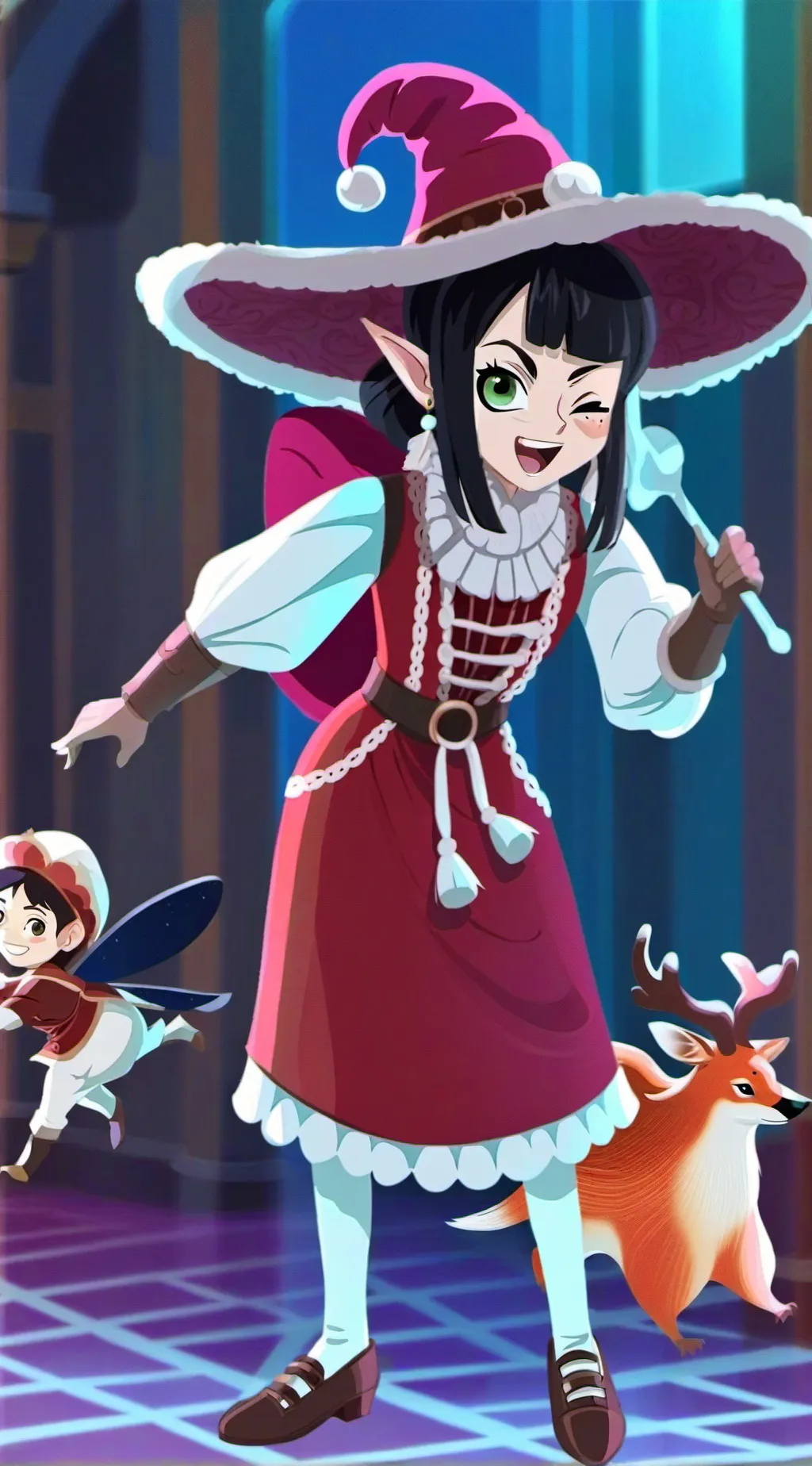 ai character: Multi Nanairo background