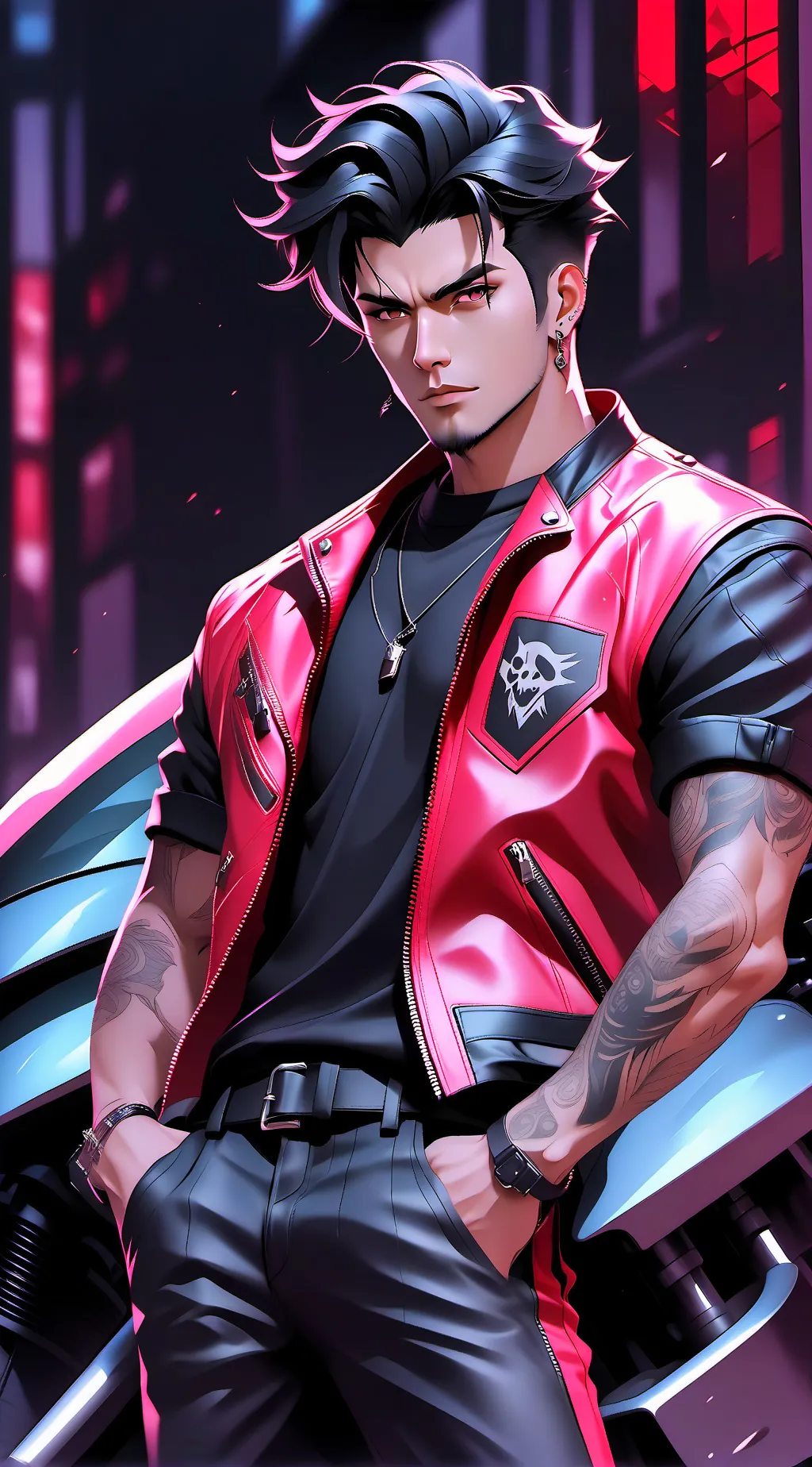 ai character: Jax background