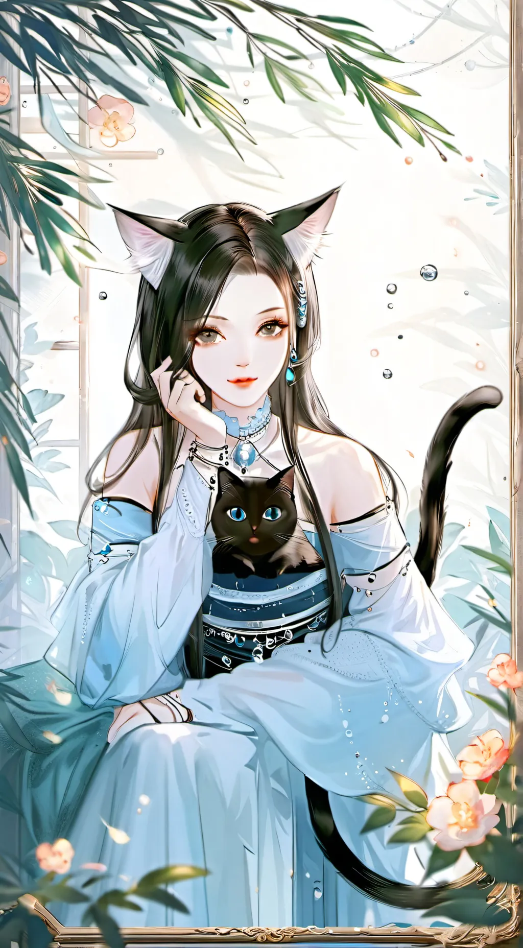 ai character: Sirena The Sassy Spirit background