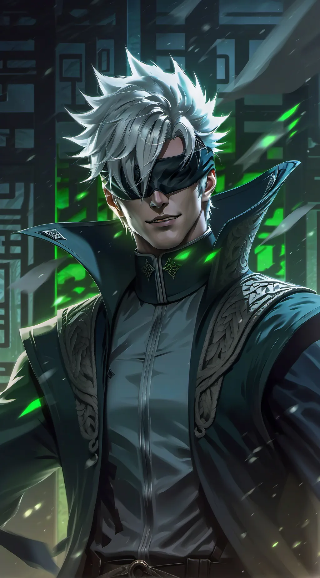 ai character: Satoru Gojo background