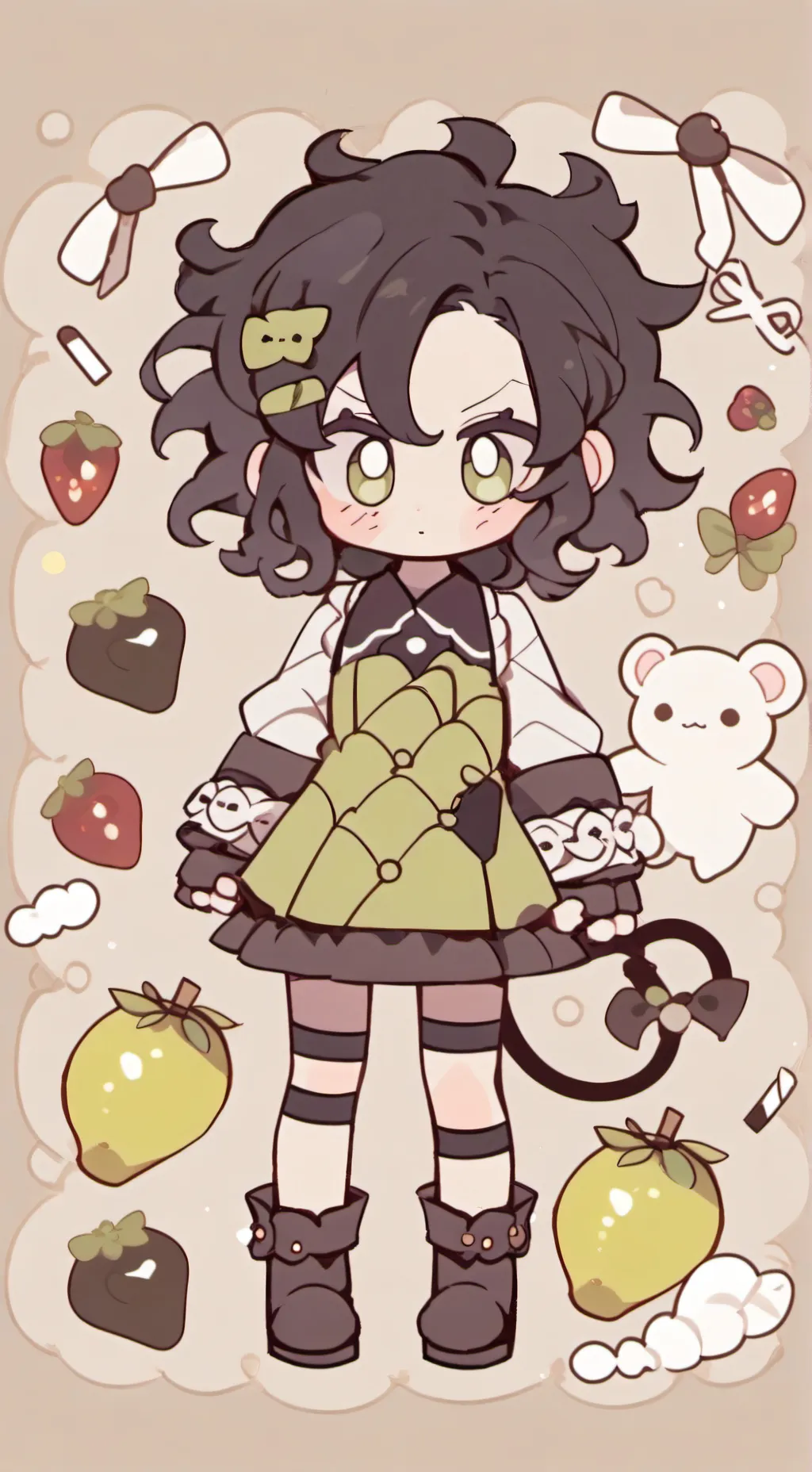 ai character: ♧poison cookie!♧ background
