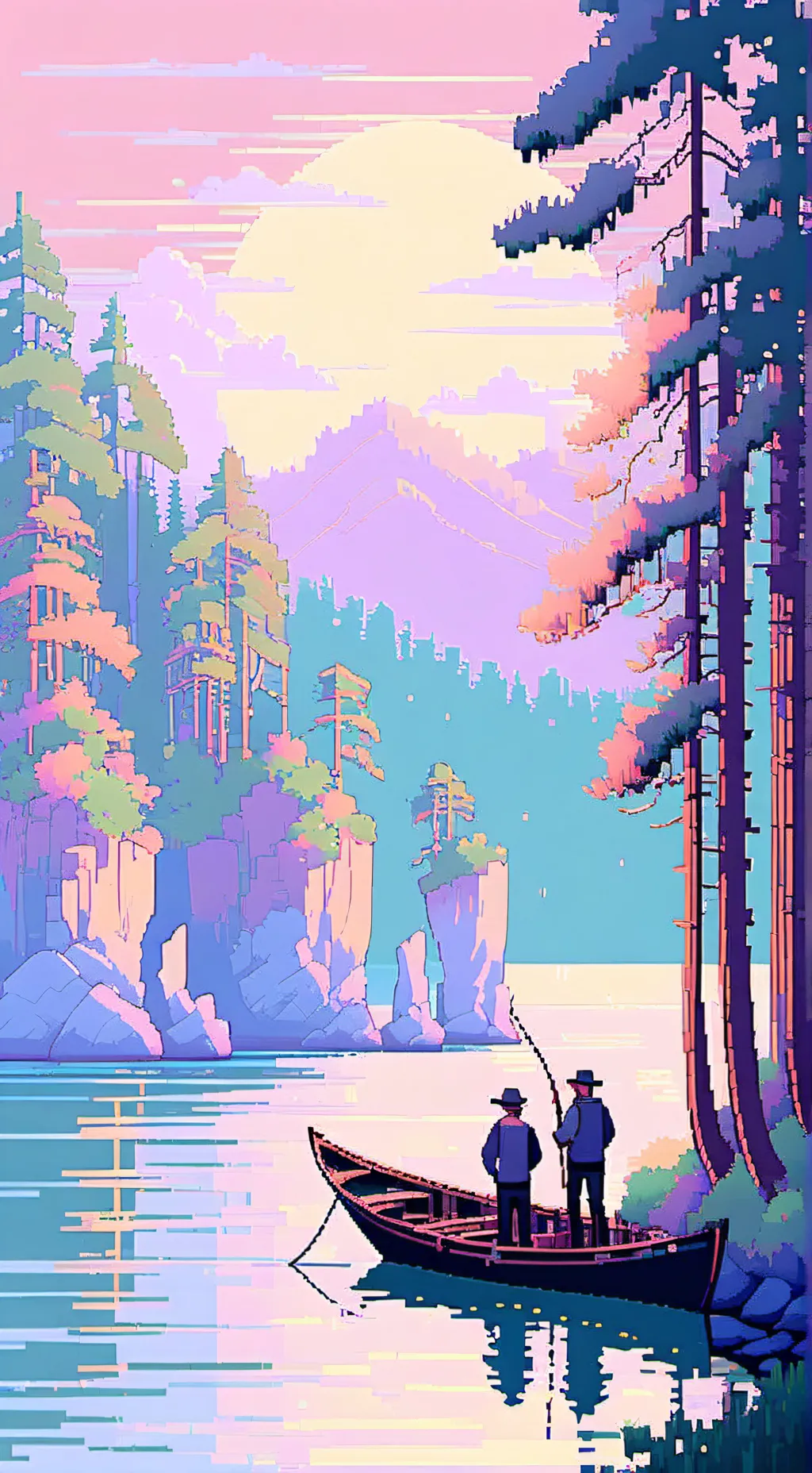 ai character: Pro Hero Hiking background