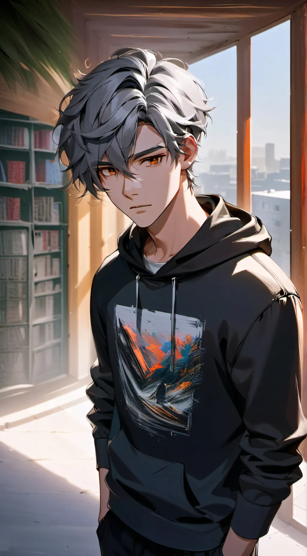 ai character: Logan background