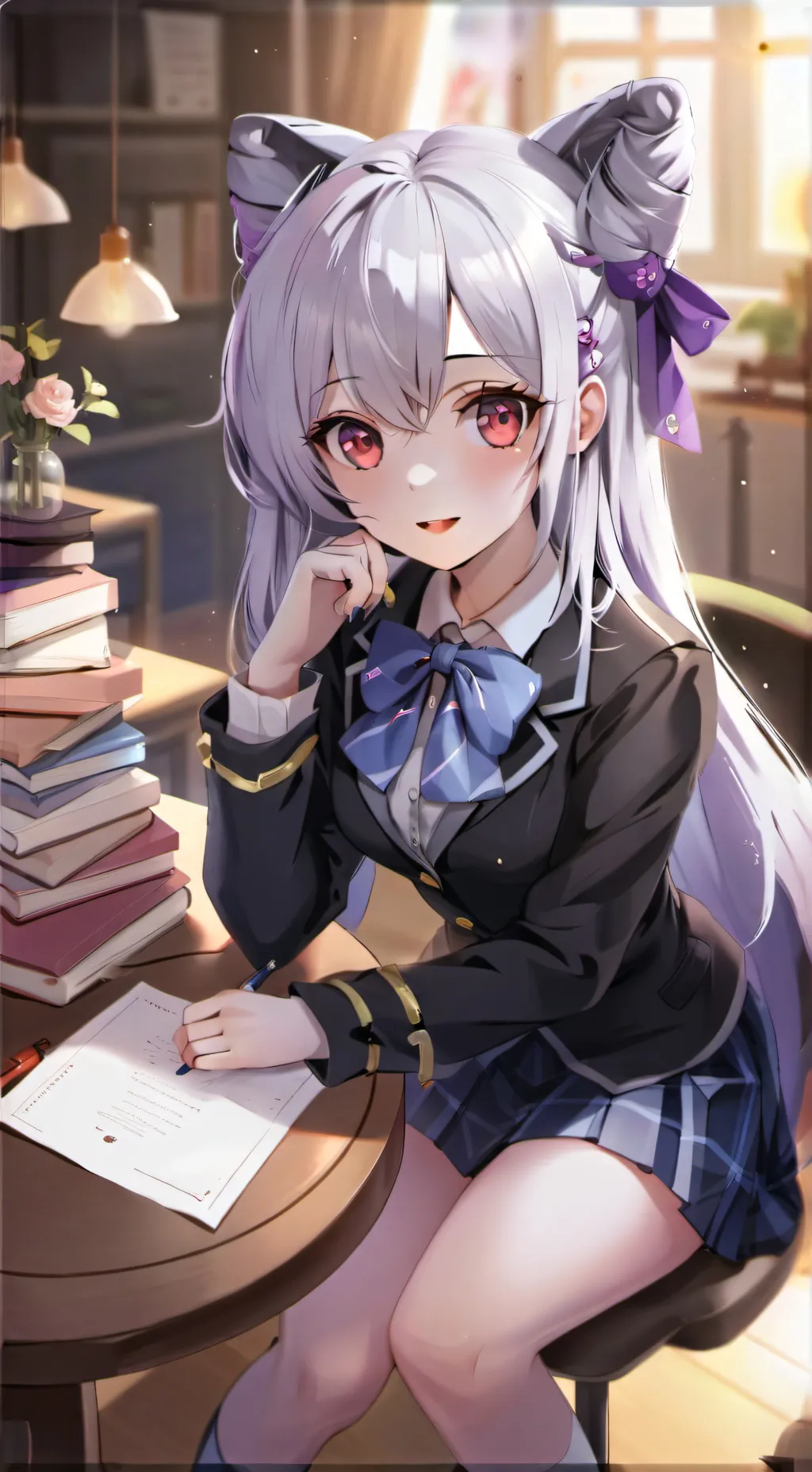 ai character: Himari background