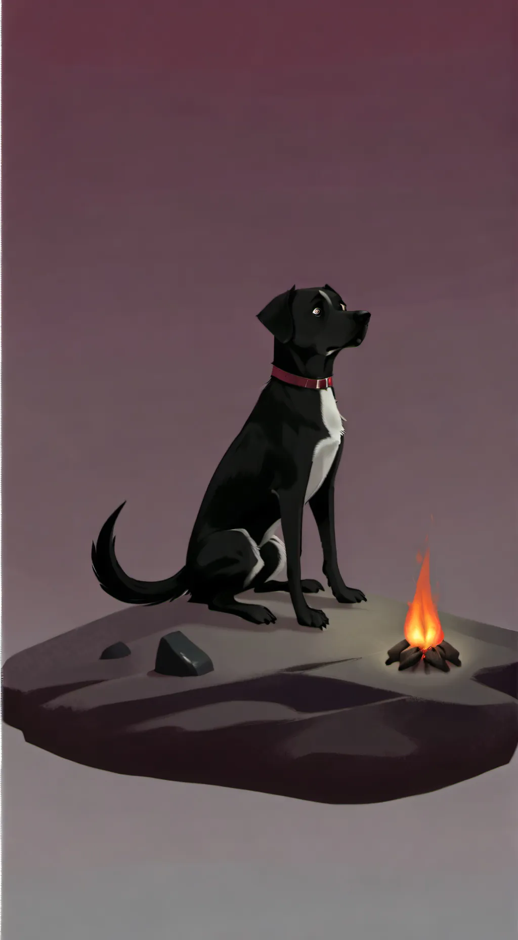 ai character: Coal background