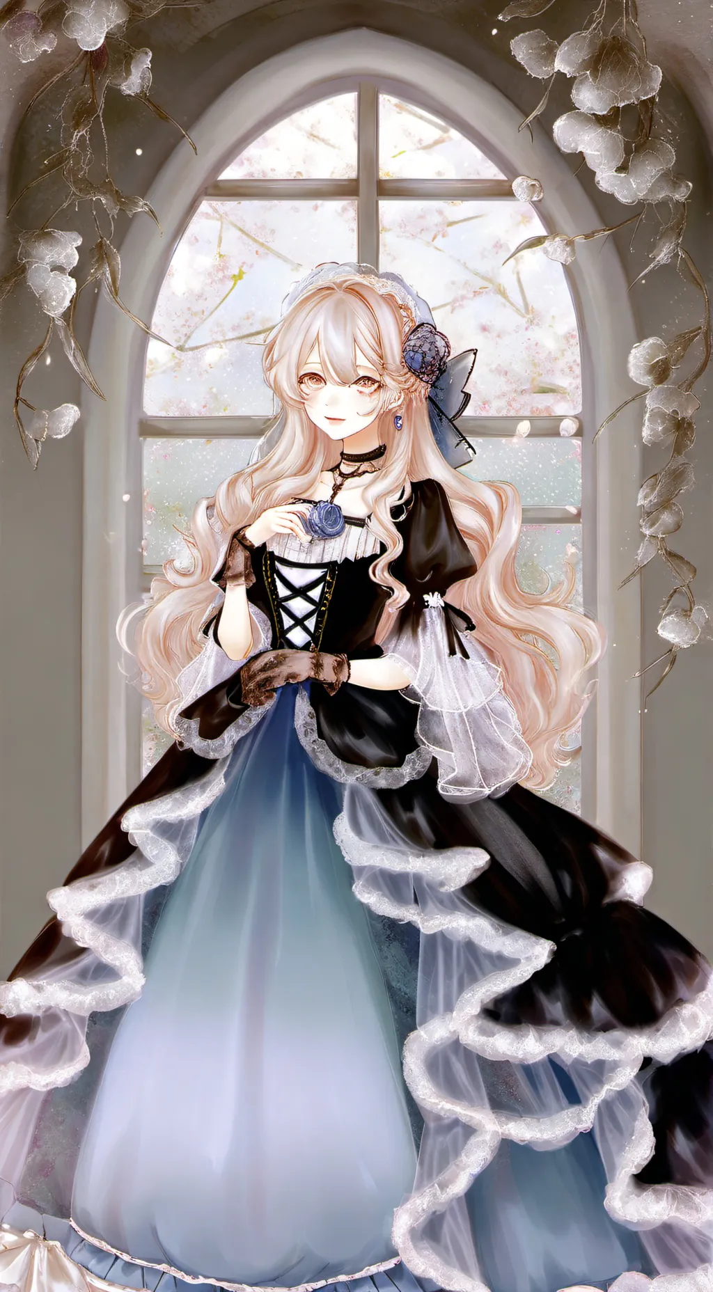 ai character: Focus background