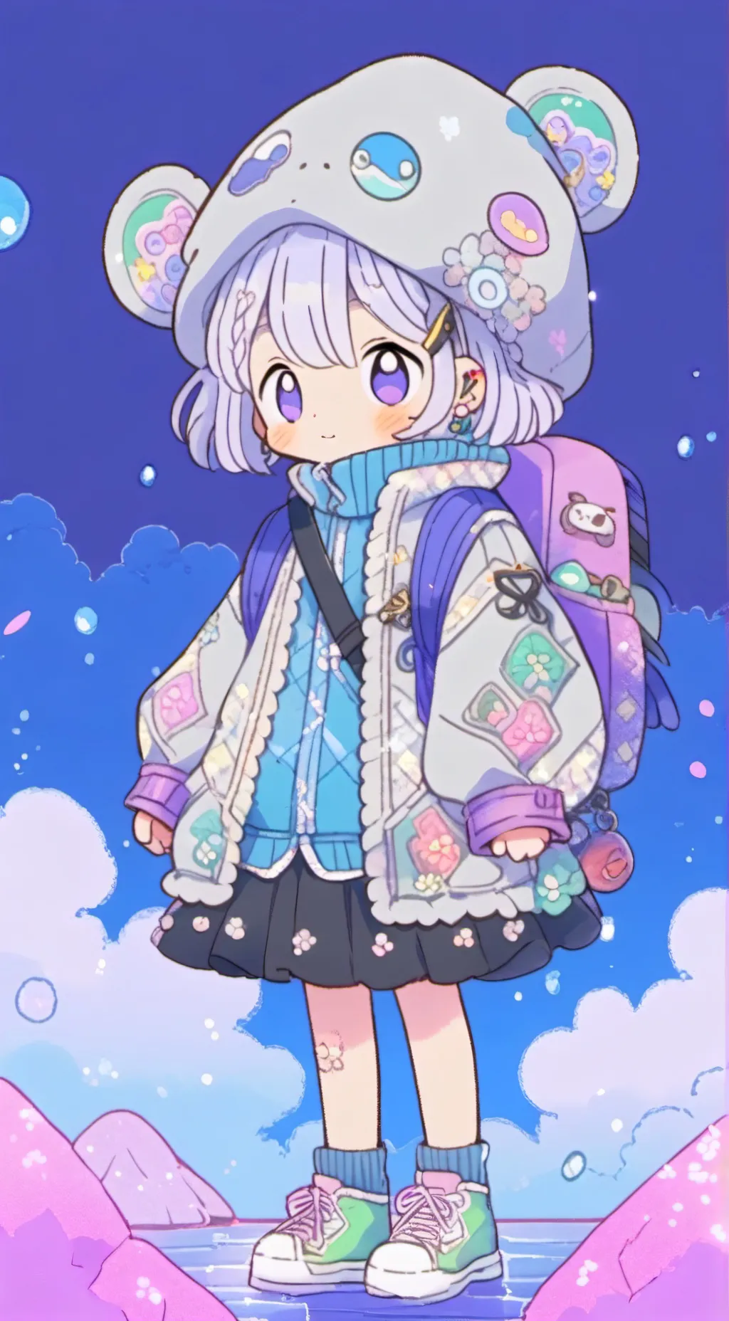 ai character: Givemebackmykids   background