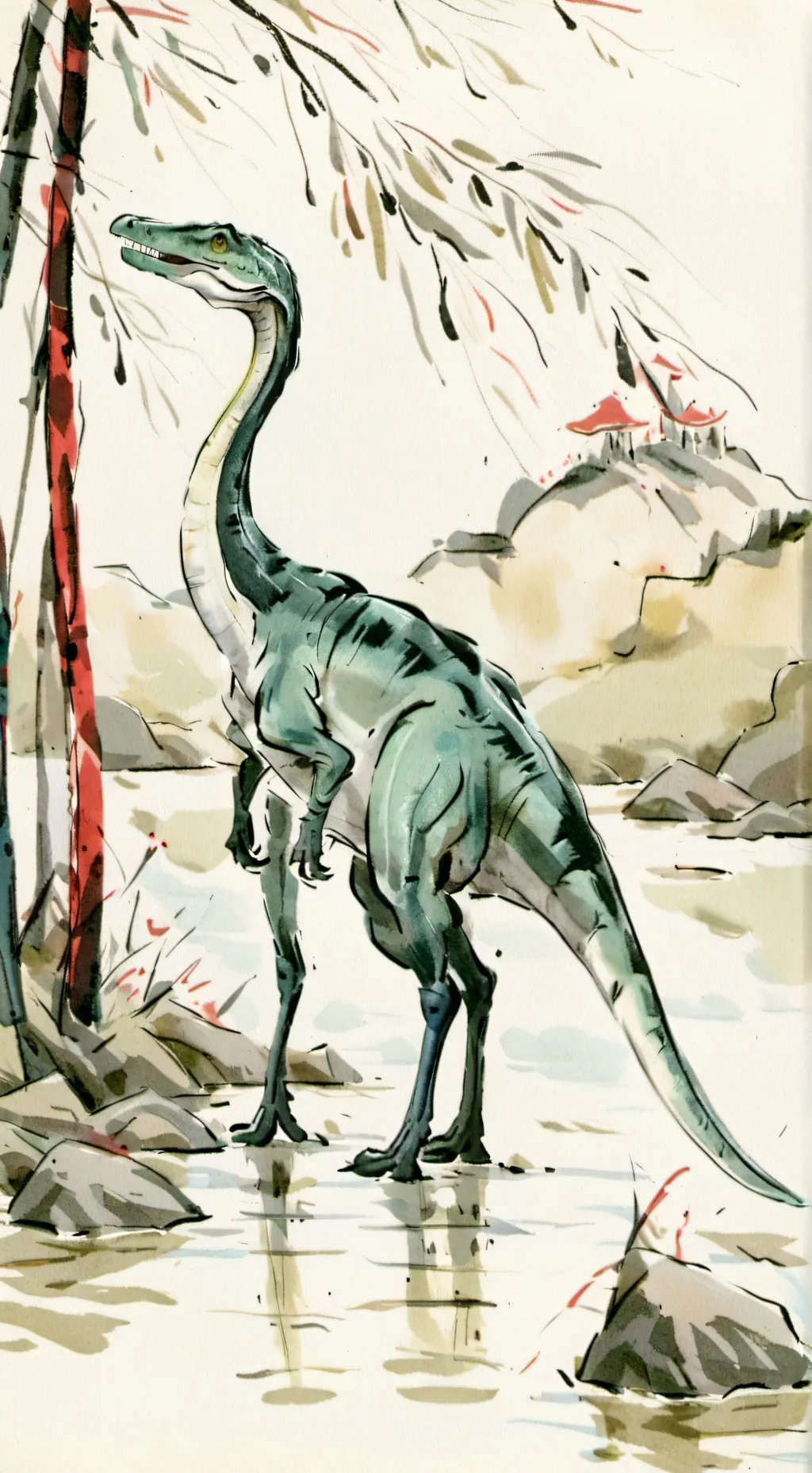 ai character: jurassic world p2 background