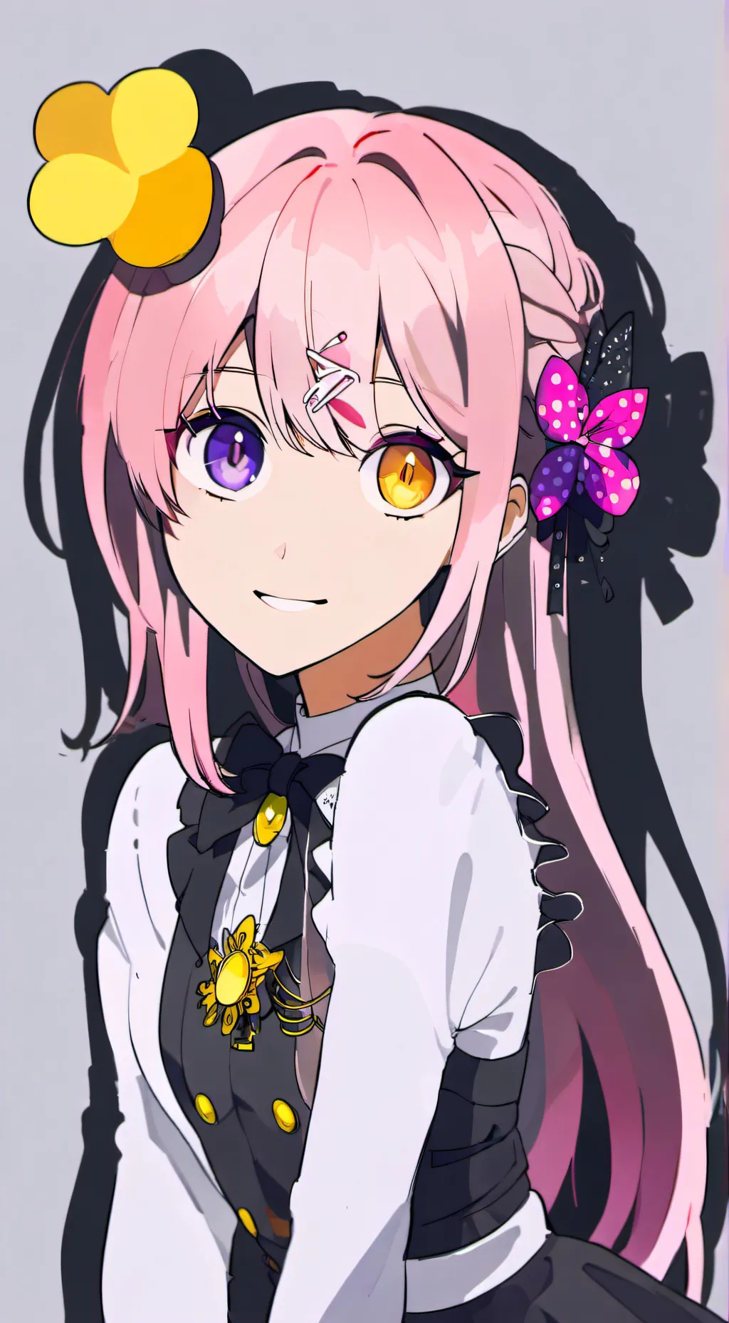 ai character: Hashira + idol background