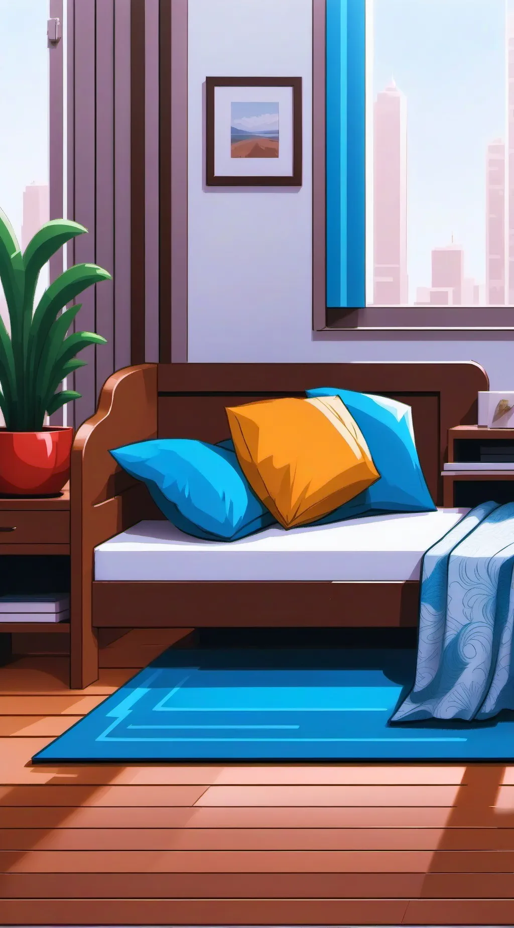 ai character: Sprunki hates you background