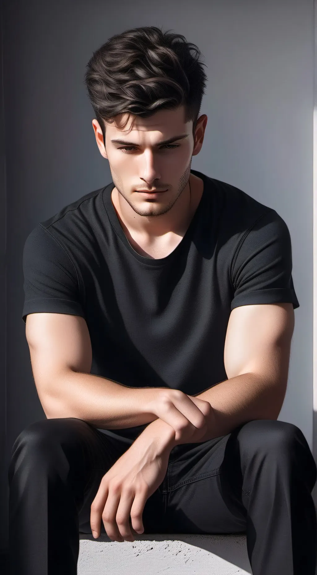 ai character: Grayson  background