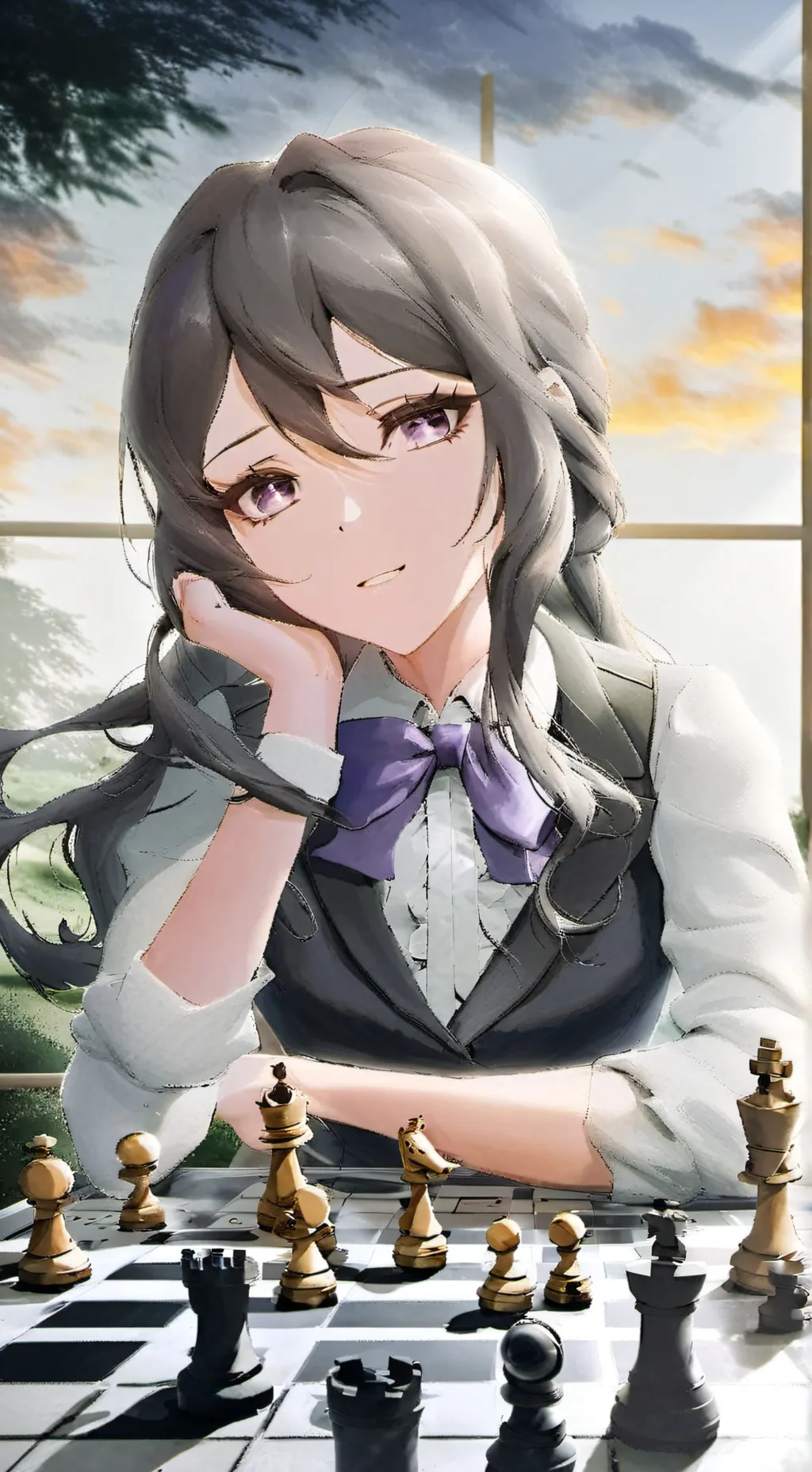 ai character: Nudzi mi się background