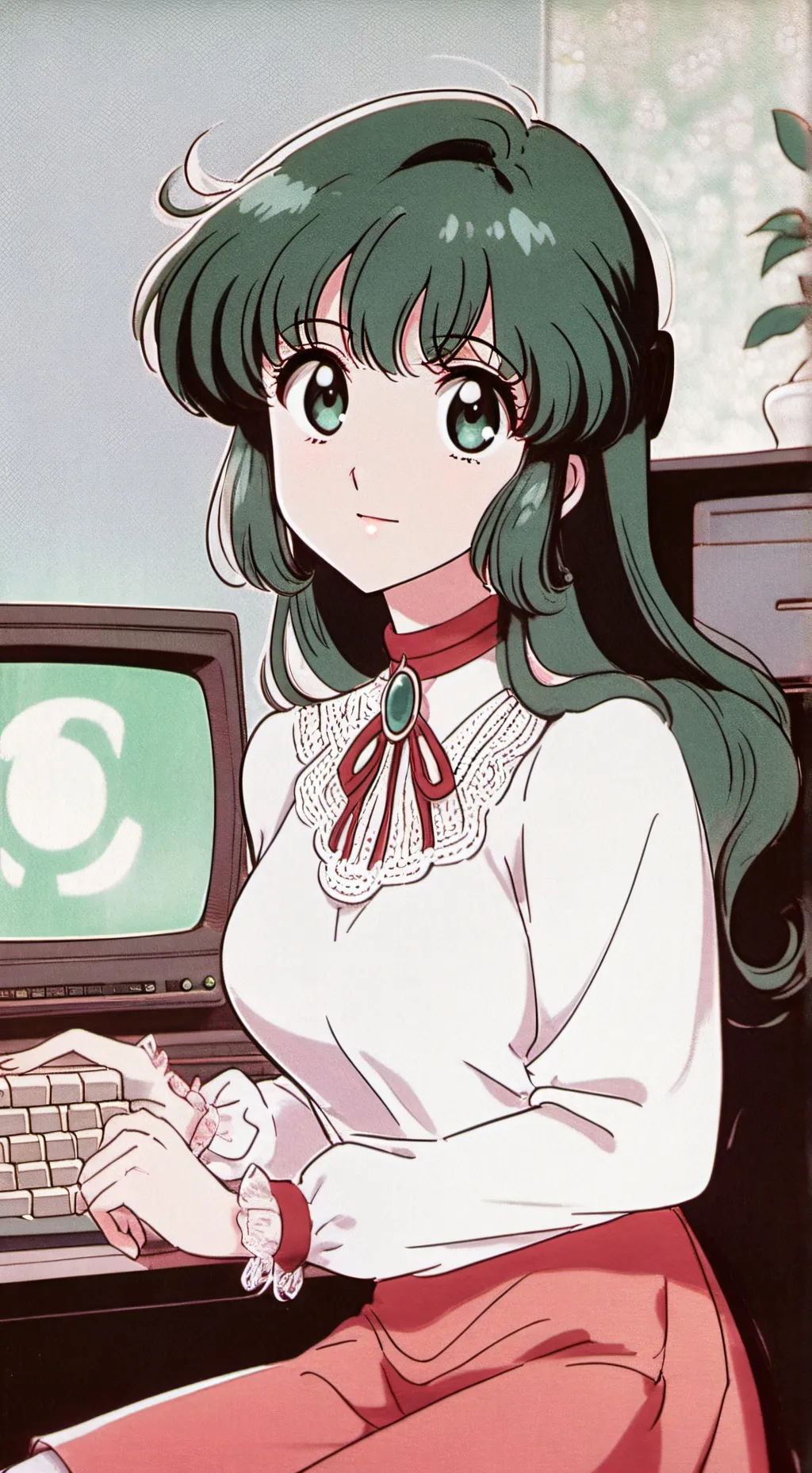 ai character: Mha online school  background