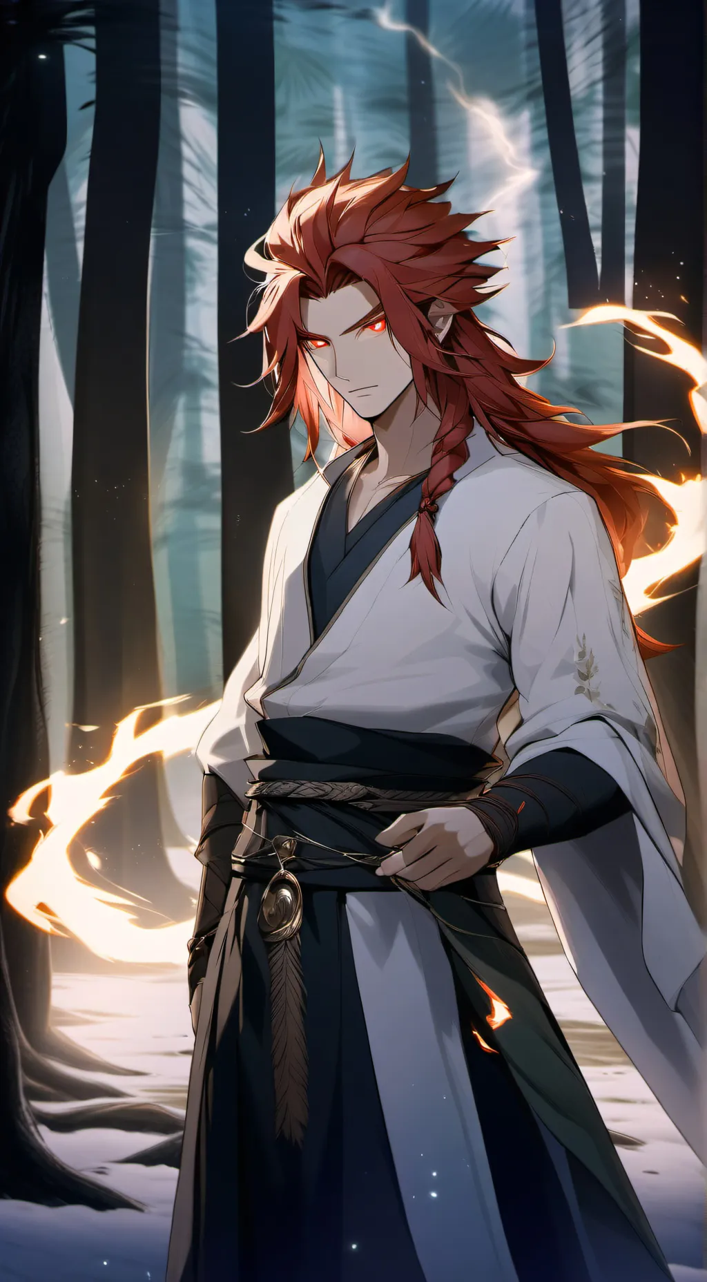 ai character: Emeric the Red background