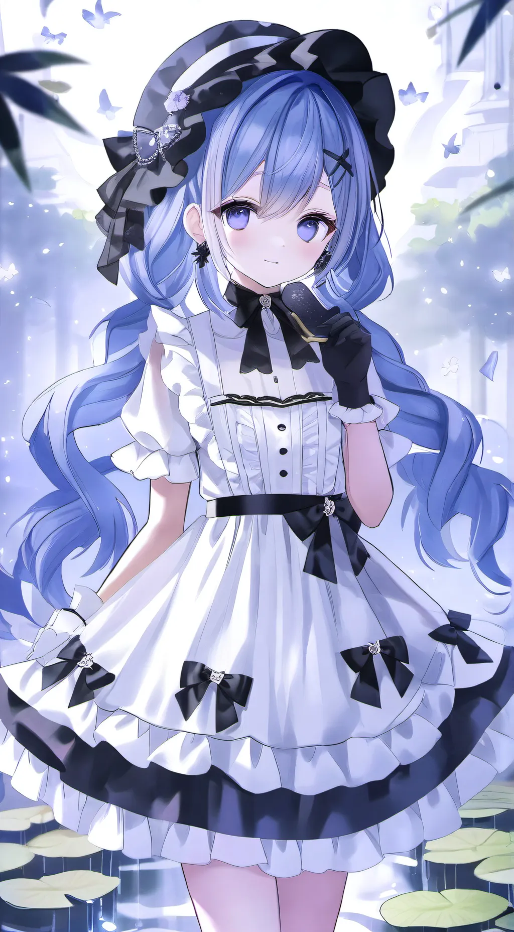 ai character: lily background